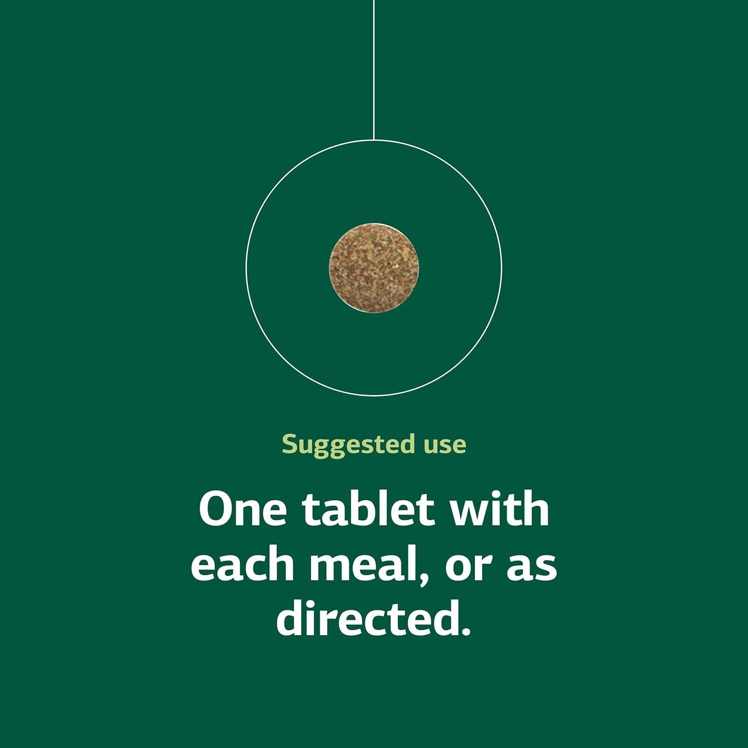 Suplemento Digestivo Complejo de Cromo Proceso Estándar 180 Tabletas