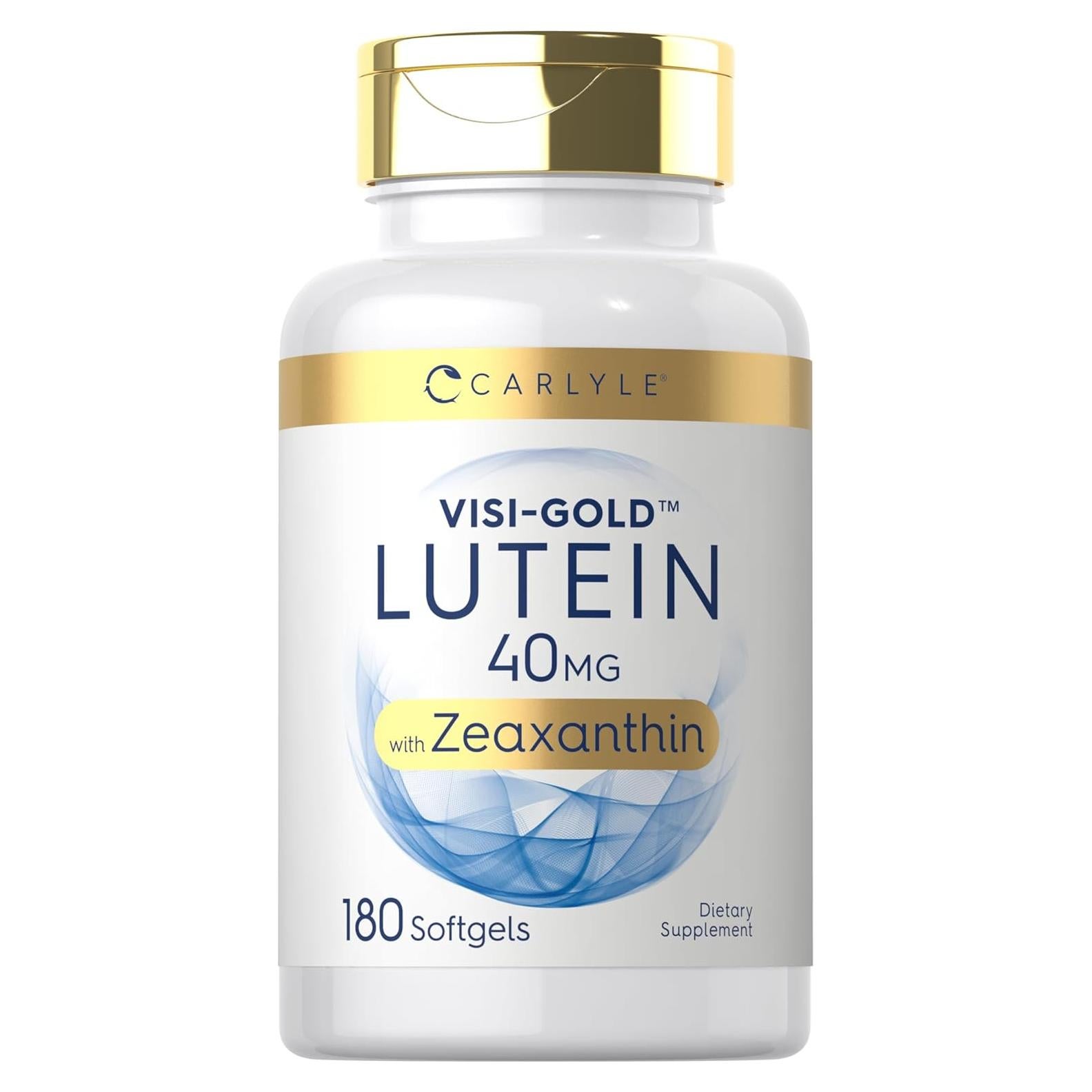 Suplemento de Luteína y Zeaxantina Carlyle 40mg 180 Gelatinas