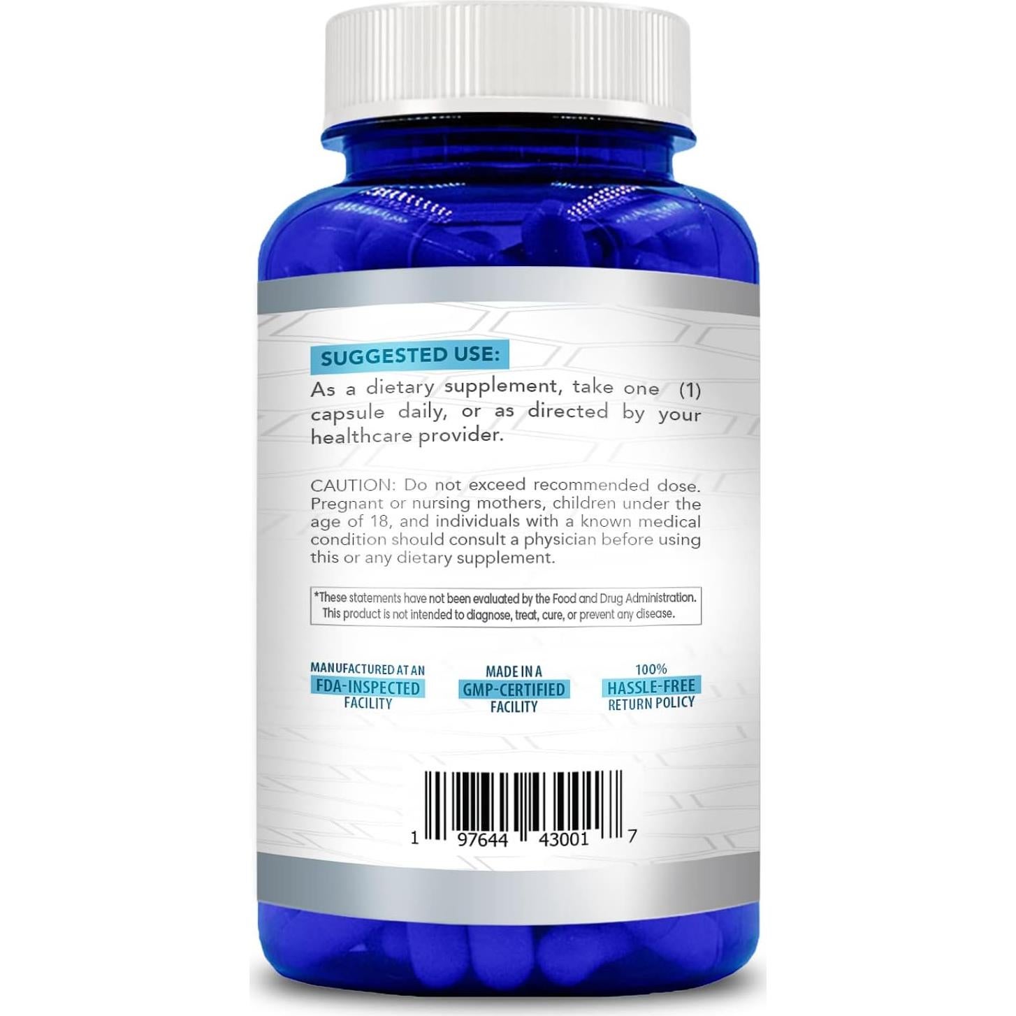Suplemento de Licopeno Healing Awakening 50mg 200 Cápsulas Veganas