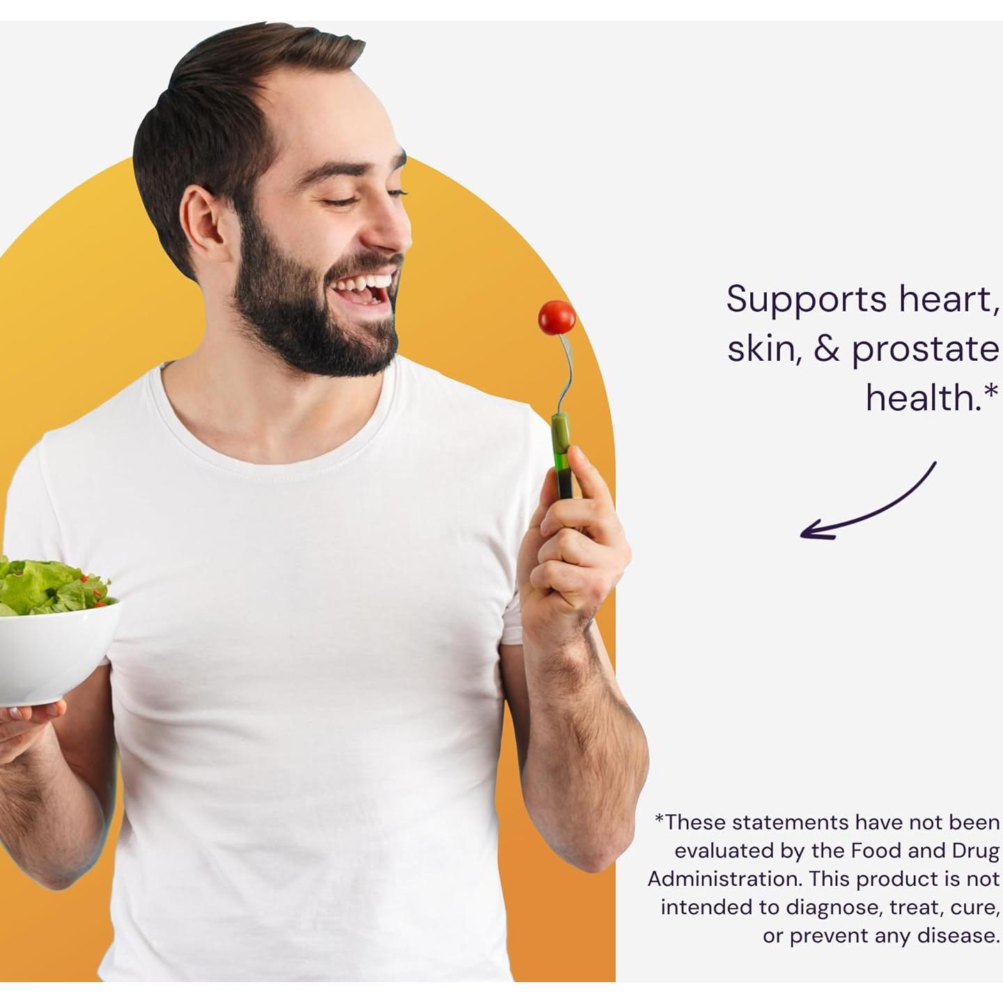 Healthy Origins Licopeno 15 mg 180 Gelatinas Blandas Antioxidantes