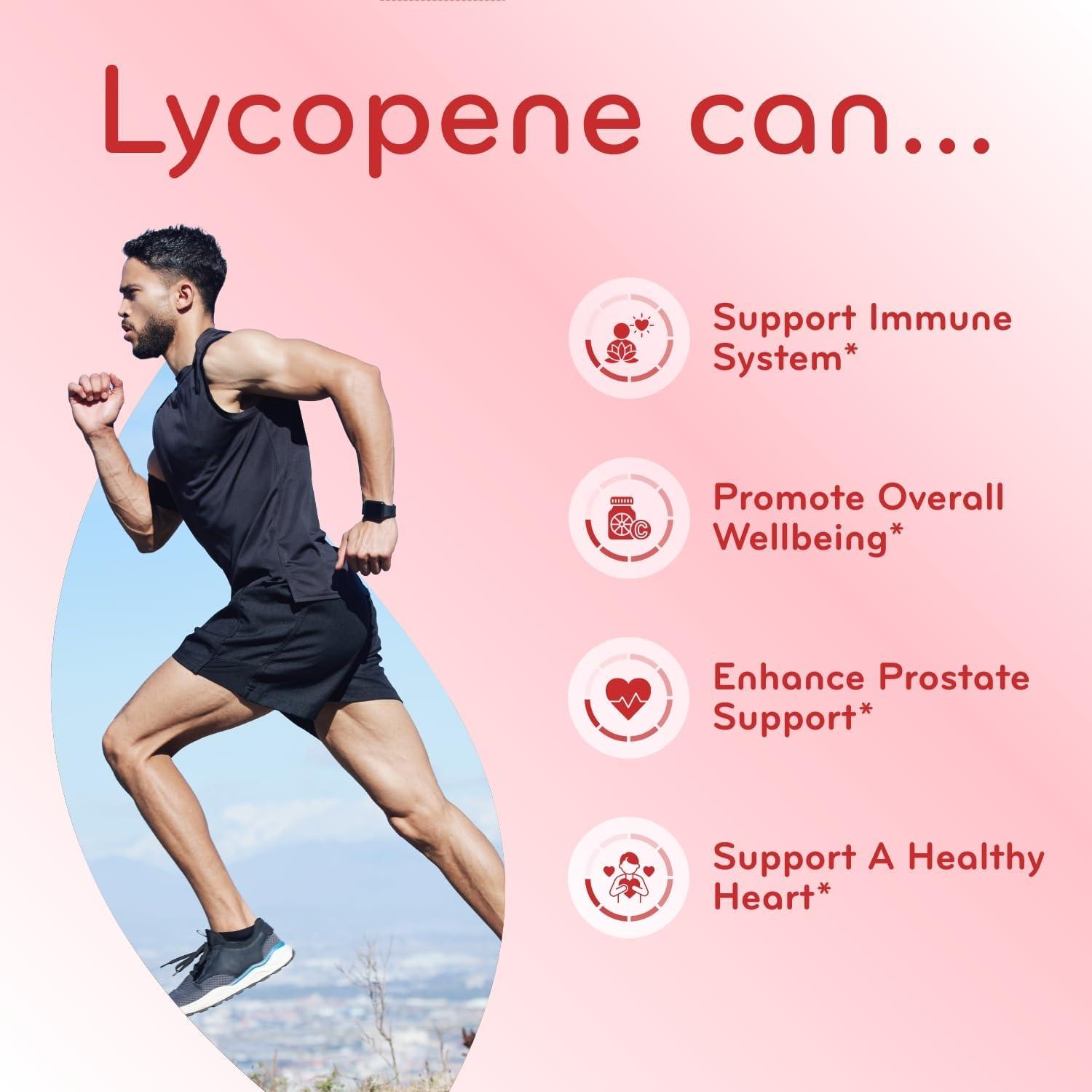 Suplemento de Licopeno Clear Formulas 50mg Antioxidante 200 Porciones