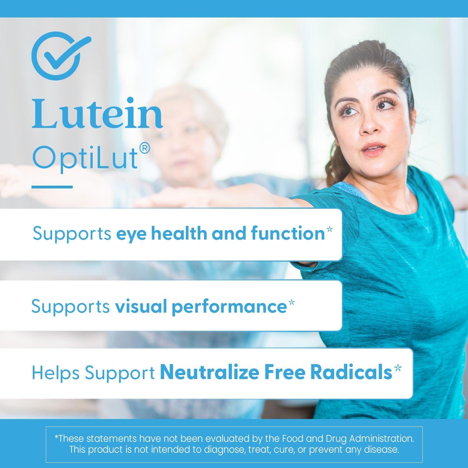 Luteína Doctors Best OptiLut 120 Cápsulas Veganas Salud Ocular