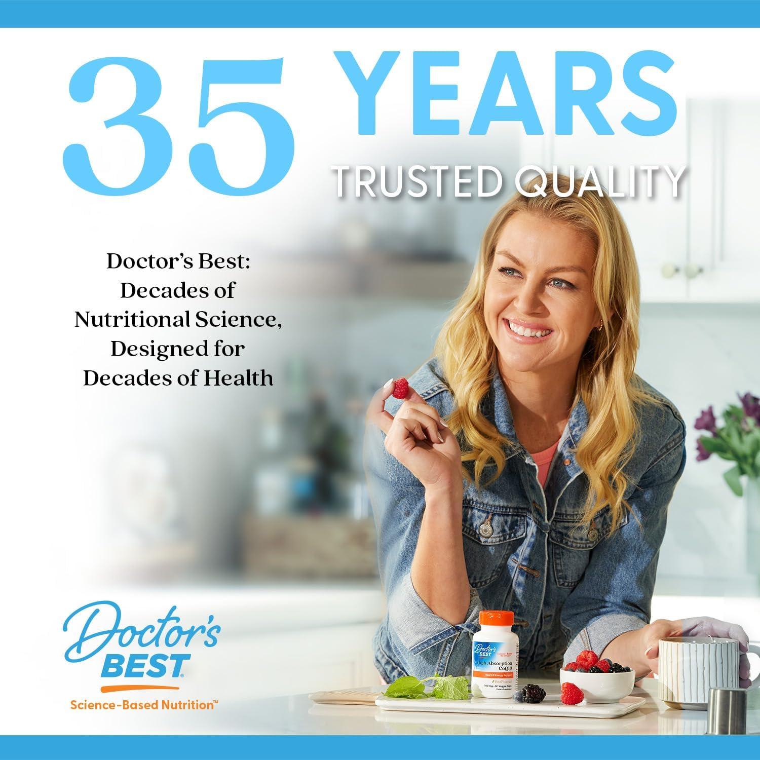 Luteína Doctor's Best 20 mg 180 Gelatinas Blandas Salud Ocular