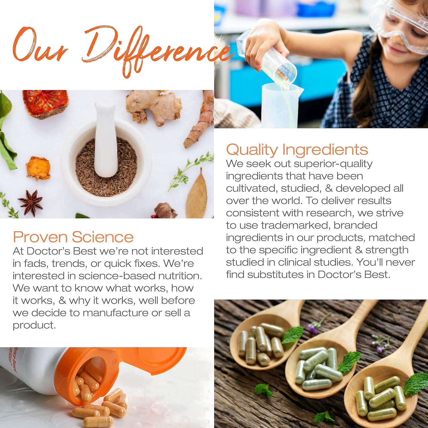 Luteína Doctor's Best 20 mg 180 Gelatinas Blandas Salud Ocular