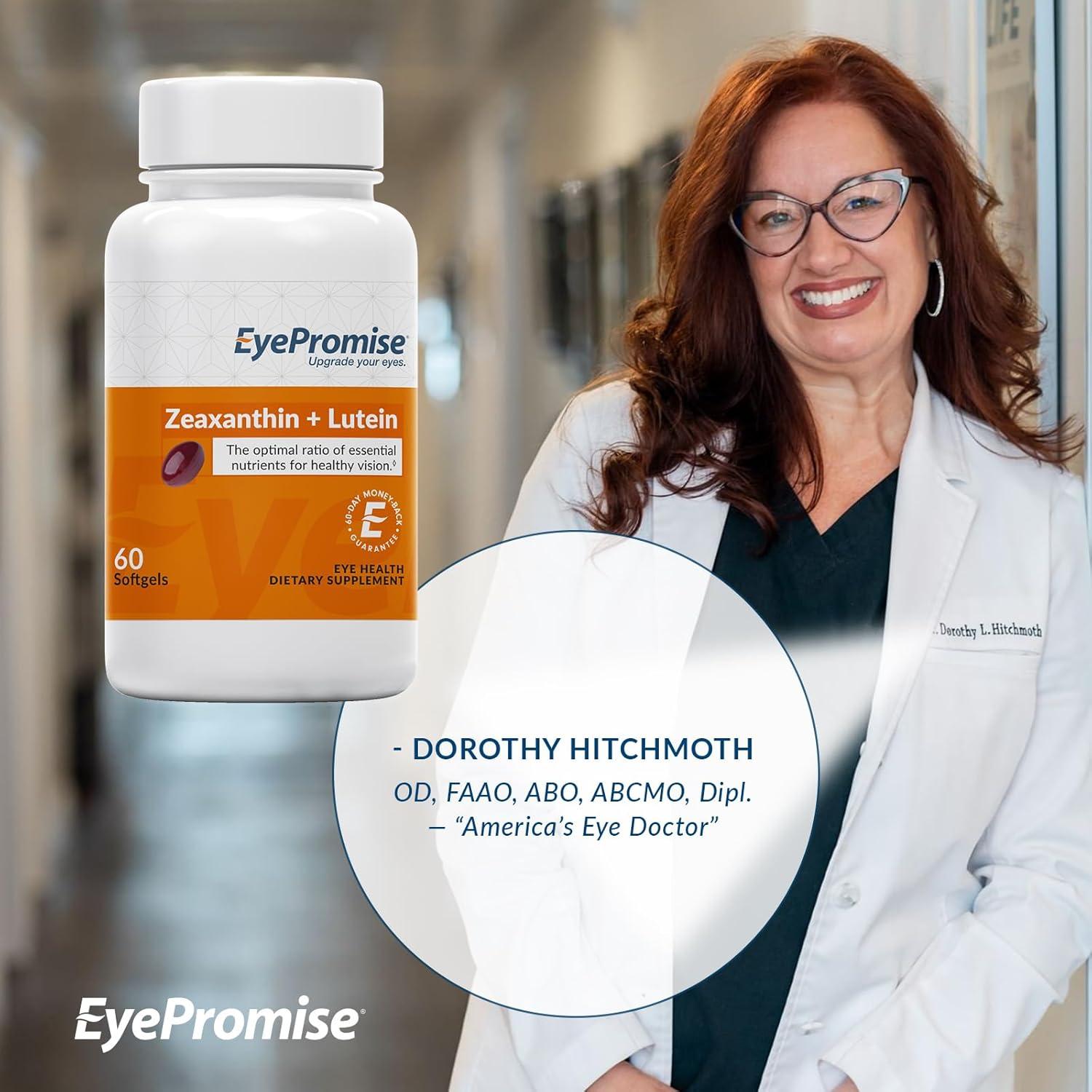 EyePromise Zeaxanthin y Luteína 180 Gelatinas para Ojos