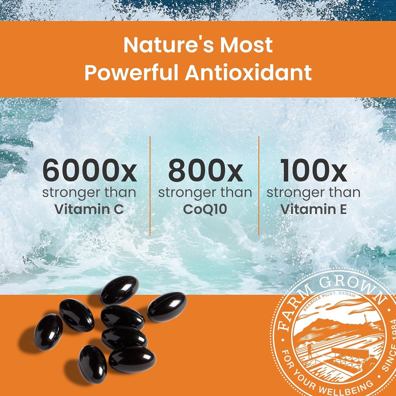 Nutrex Hawaii BioAstin 12mg Vegano - 75 Gelatinas Blandas Antioxidantes