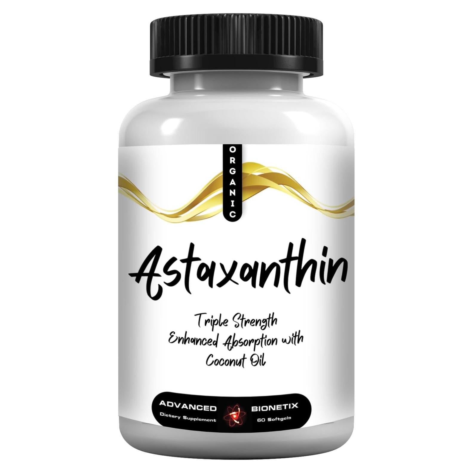 AstaQuil Astaxantina 12mg 60 geles blandos antioxidantes
