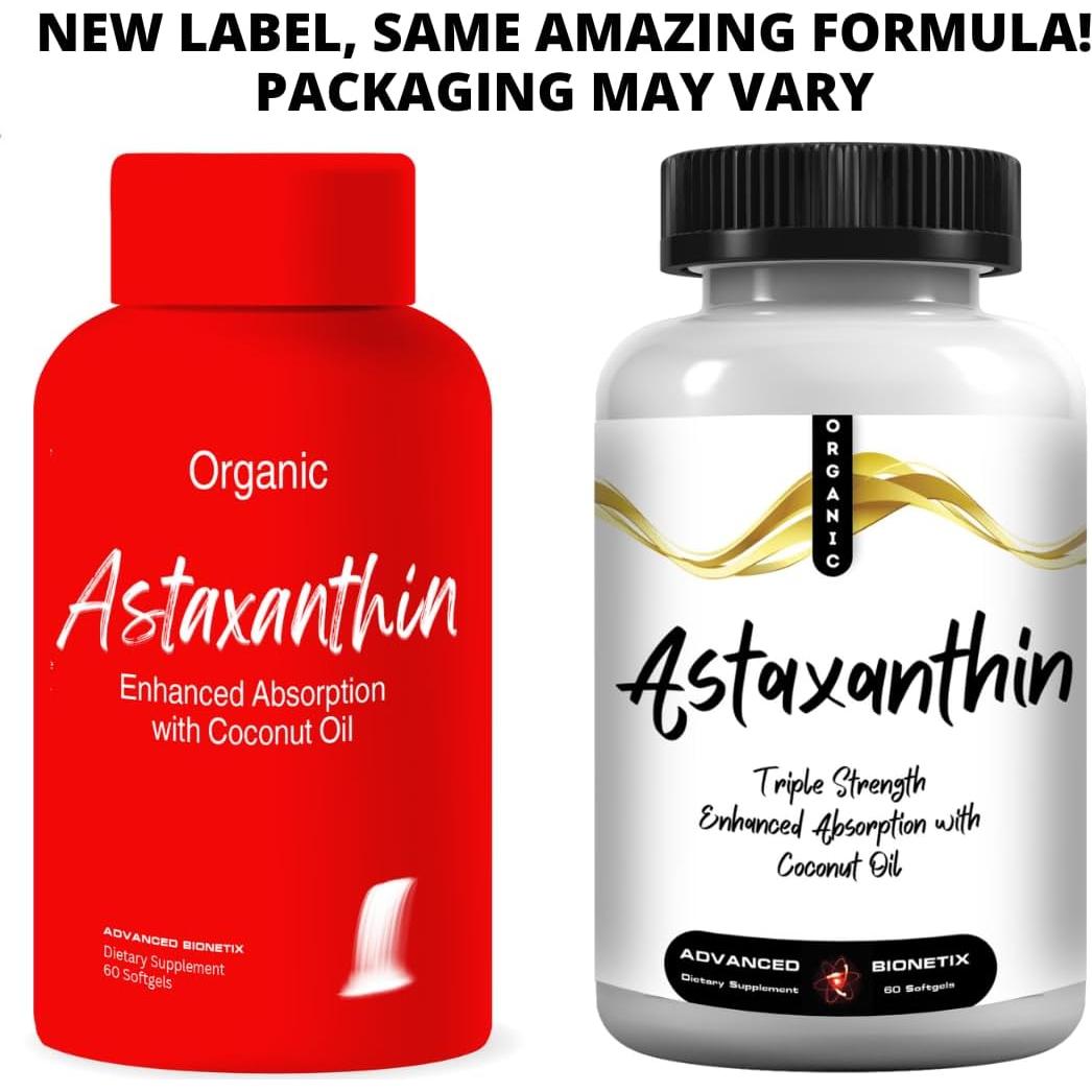 AstaQuil Astaxantina 12mg 60 geles blandos antioxidantes
