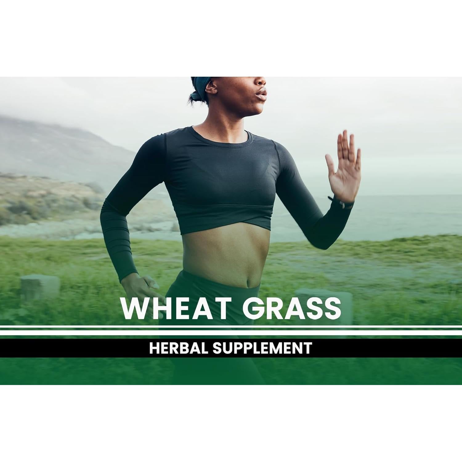 Cápsulas de Pasto de Trigo Orgánico Puro 365 Unidades