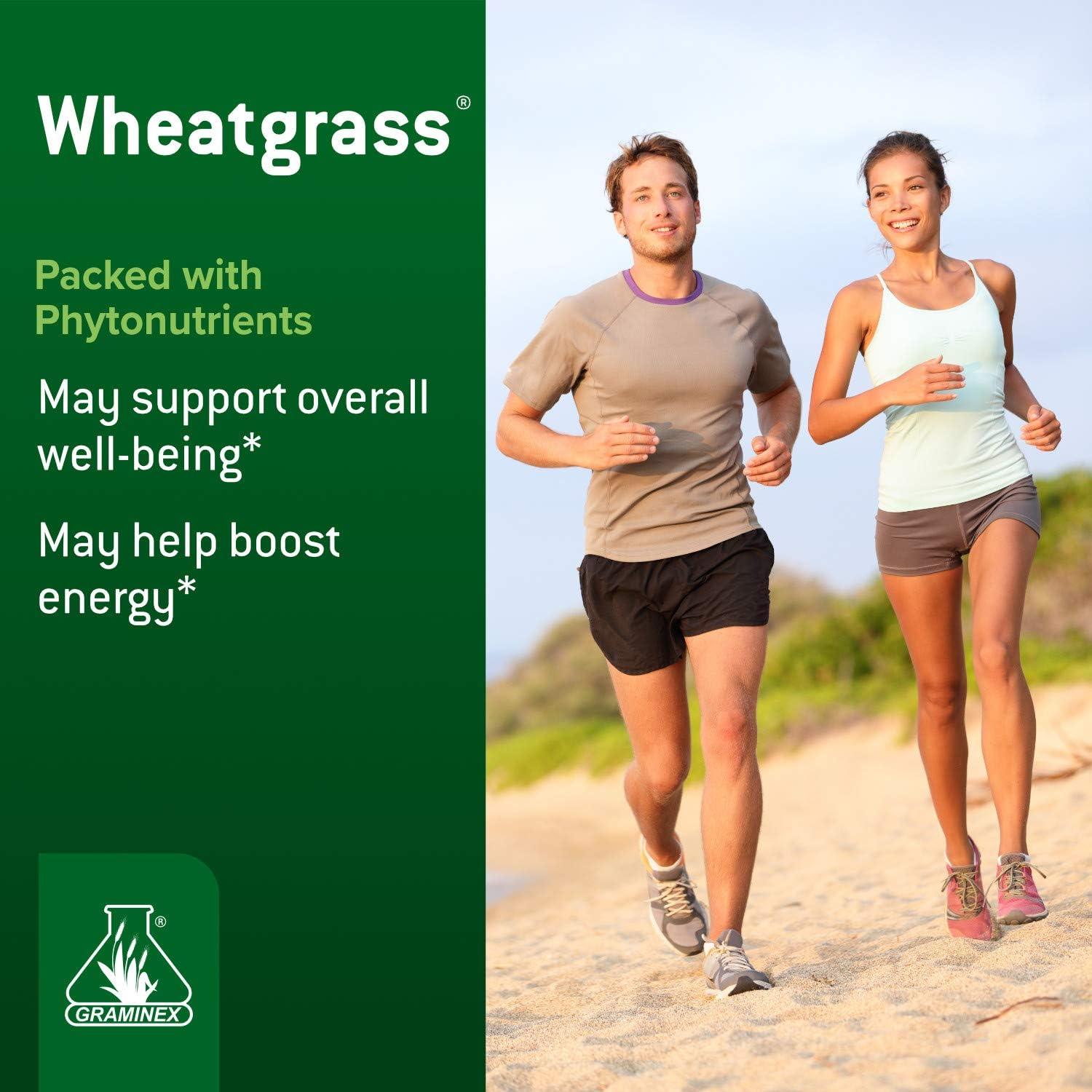 Tabletas de pasto de trigo Graminex 240 unidades - Suplemento natural