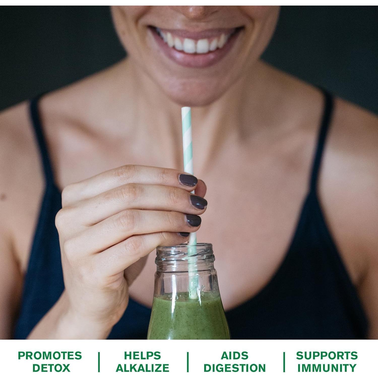 Polvo de Pasto de Trigo Amazing Grass 30 Porciones Orgánico