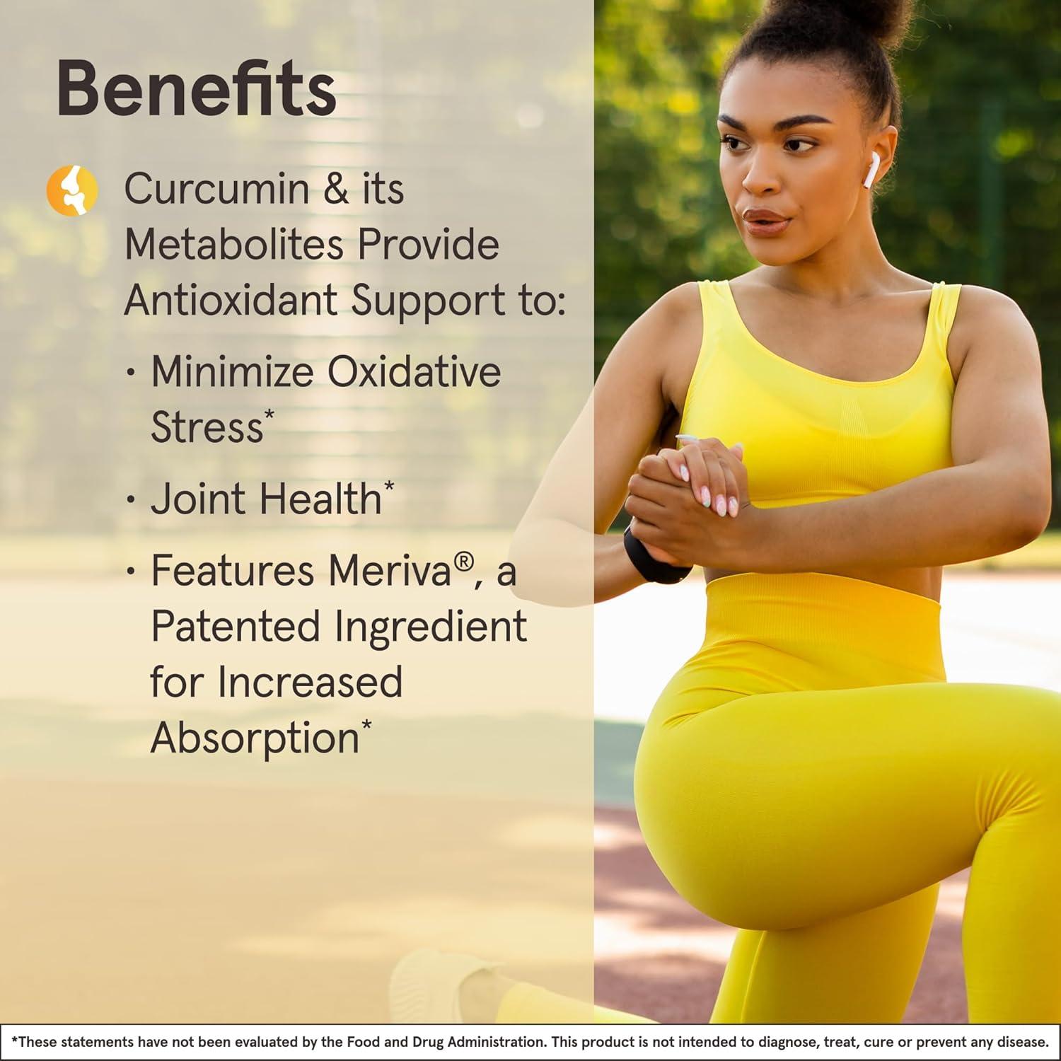 Suplemento Articular Jarrow Formulas Curcumin 500 mg - 120 Cápsulas