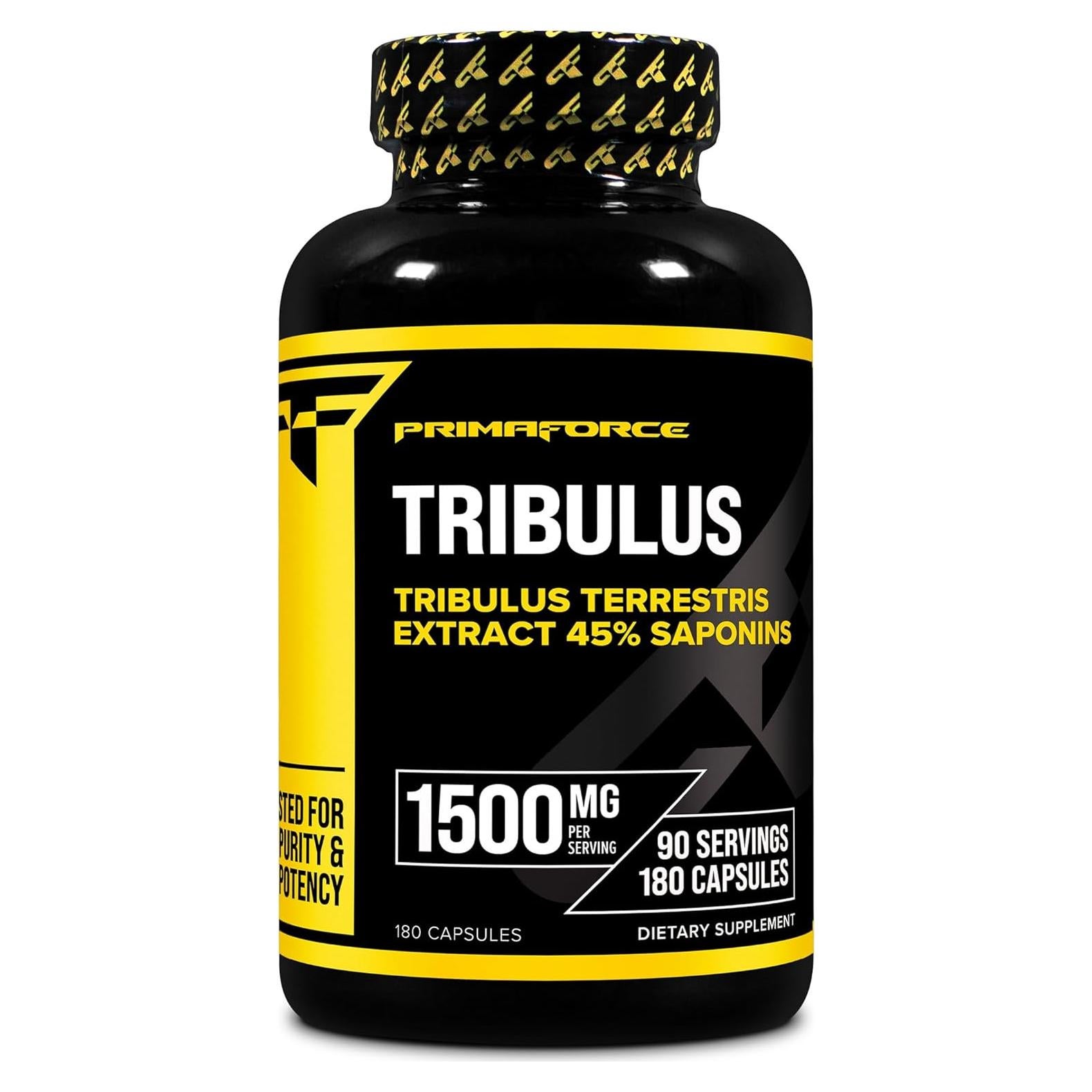 Cápsulas de Tribulus Terrestris PrimaForce 180 Cápsulas 1500mg