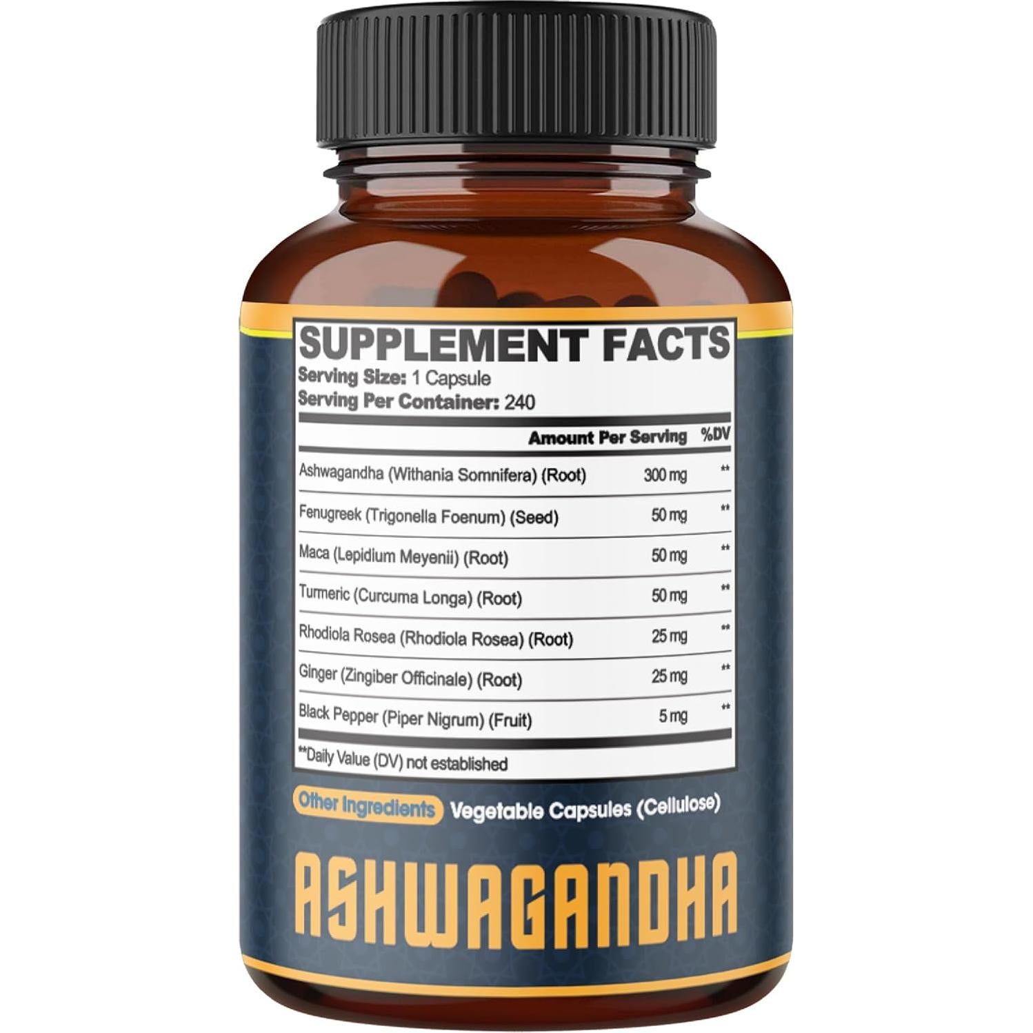 Suplemento 7en1 Agobi - 240 Cápsulas - Apoyo Energía y Fuerza