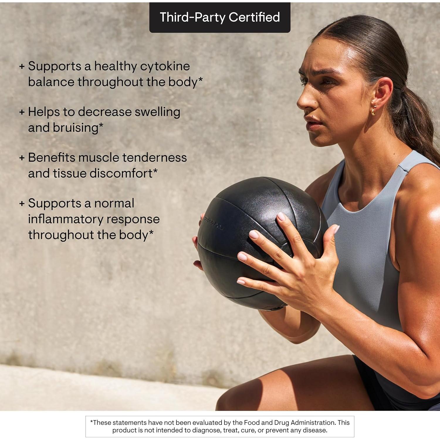 Fitoprofen Thorne - Jengibre, Boswellia y Cúrcuma - 60 Cápsulas