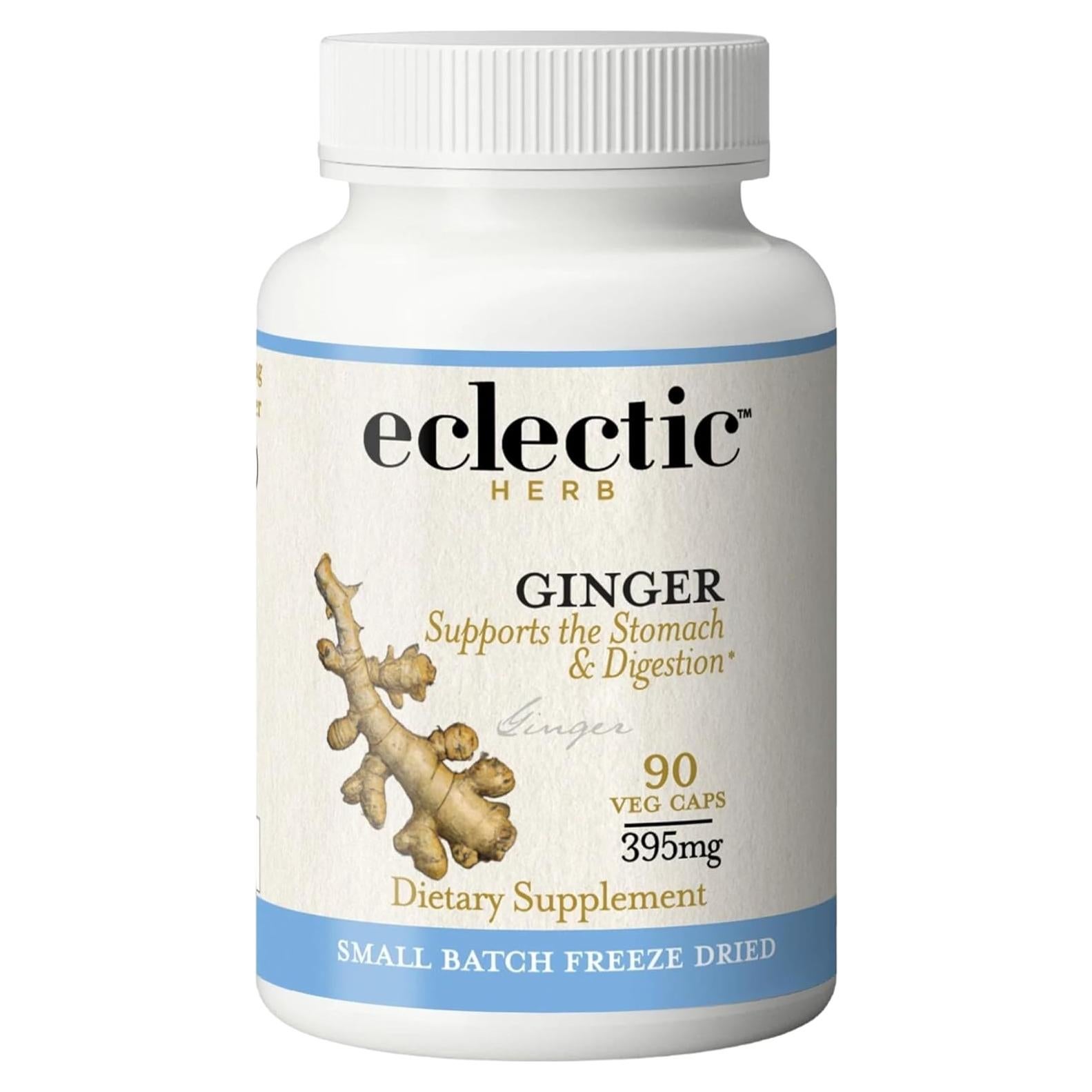 Jengibre Liofilizado Crudo Instituto Eclético 90 Cápsulas