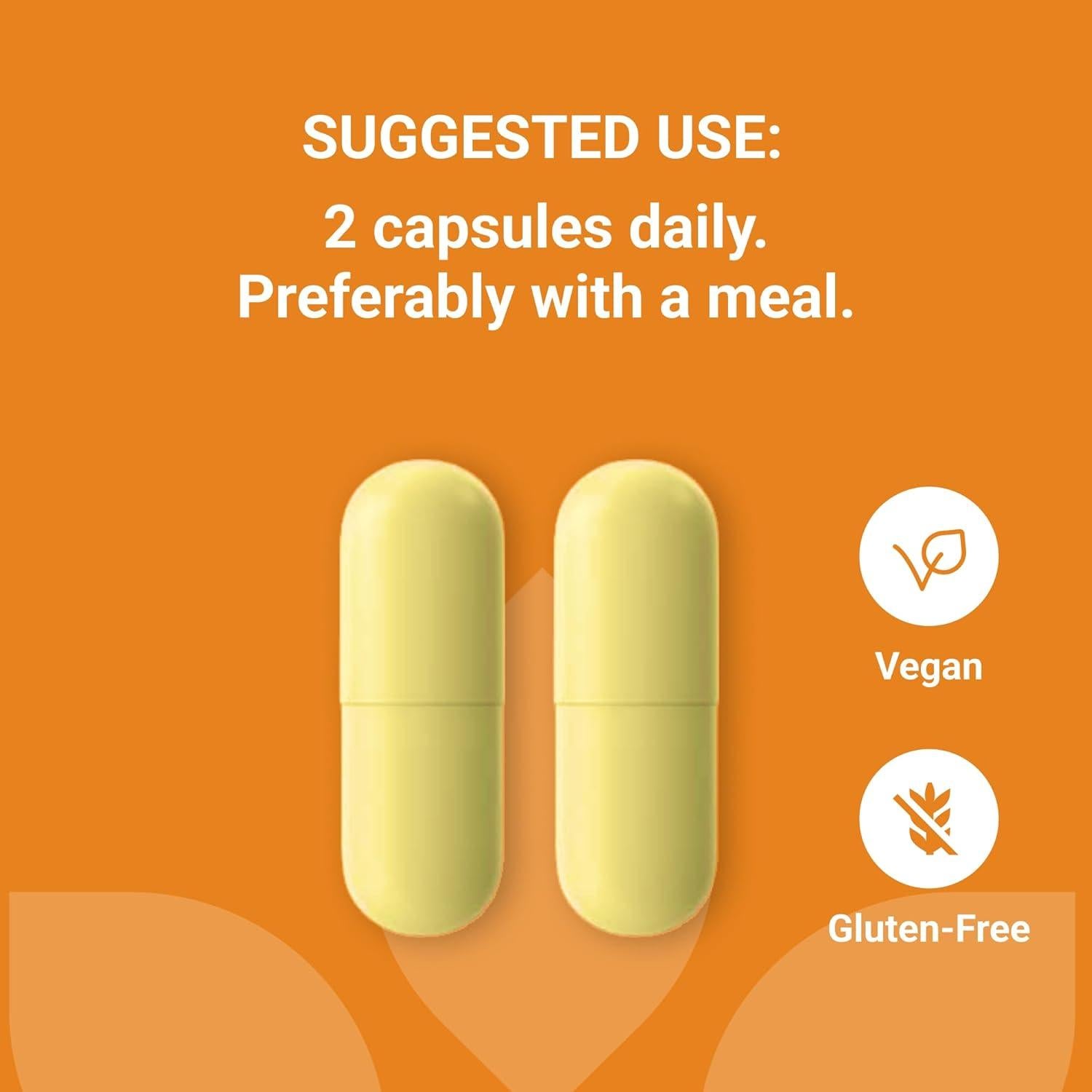 Suplemento de Quercetina Luma Nutrition 500mg - 60 Cápsulas Veganas