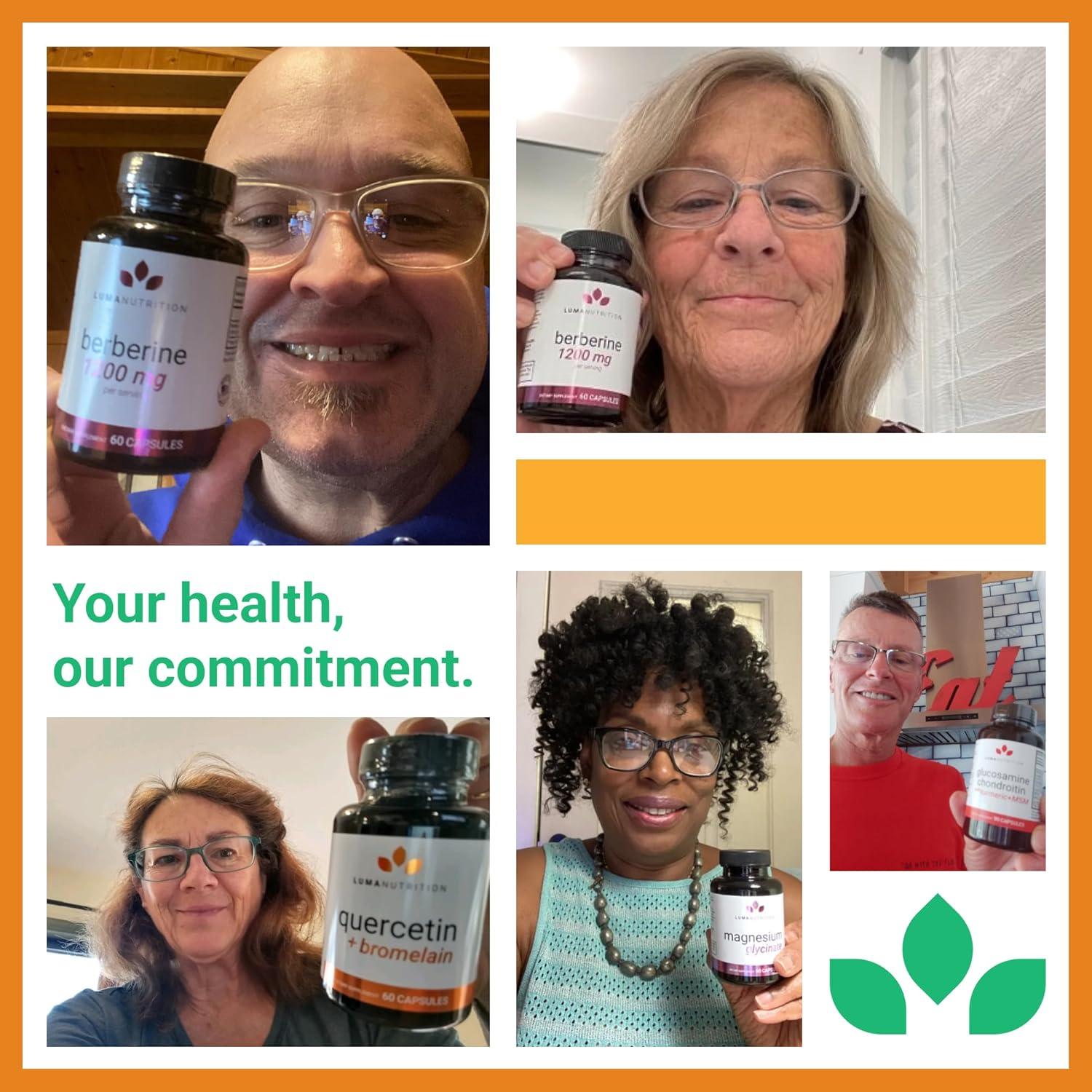 Suplemento de Quercetina Luma Nutrition 500mg - 60 Cápsulas Veganas