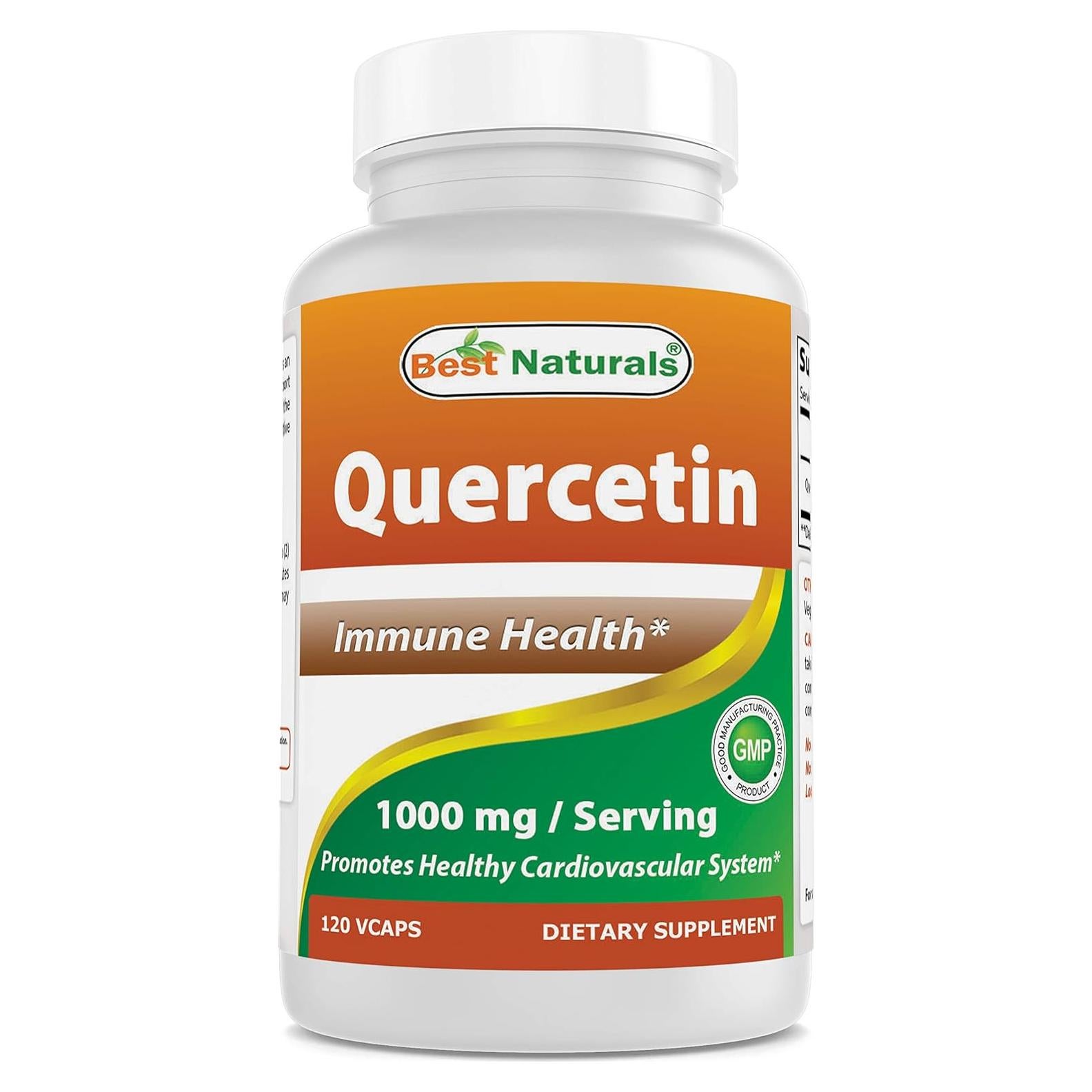 Quercetina 1000 mg Mejores Naturales - 120 Cápsulas Vegetales
