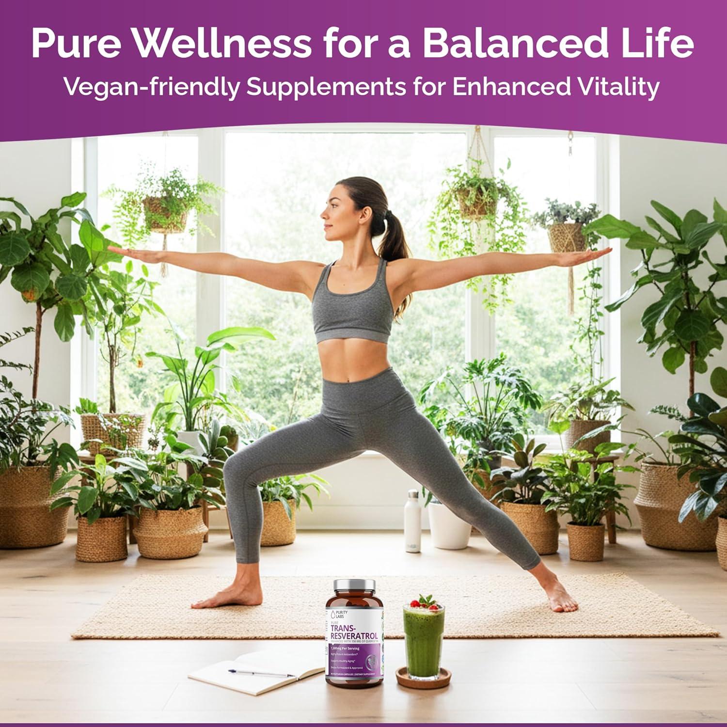 Suplemento Antioxidante Orgánico Purity Labs 90 Cápsulas