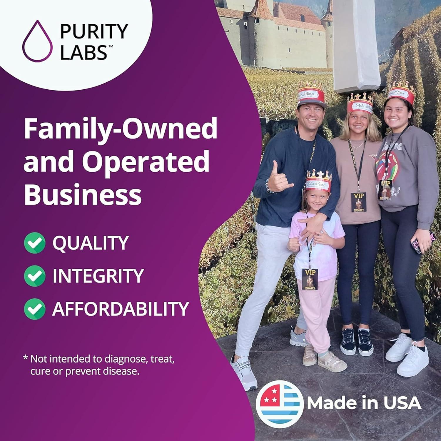 Suplemento Antioxidante Orgánico Purity Labs 90 Cápsulas