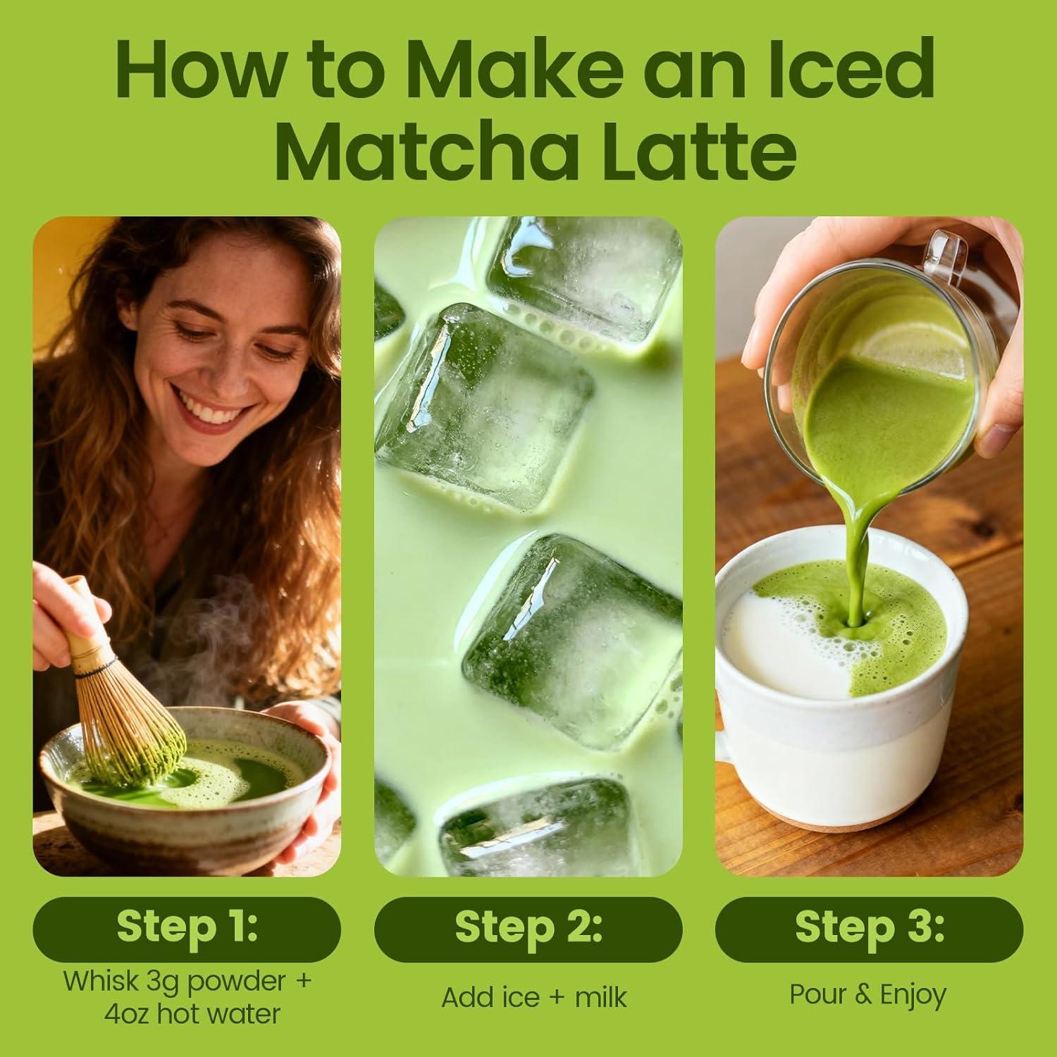 Polvo de Matcha Catfit 227g - Superalimento con Moringa y Té Verde