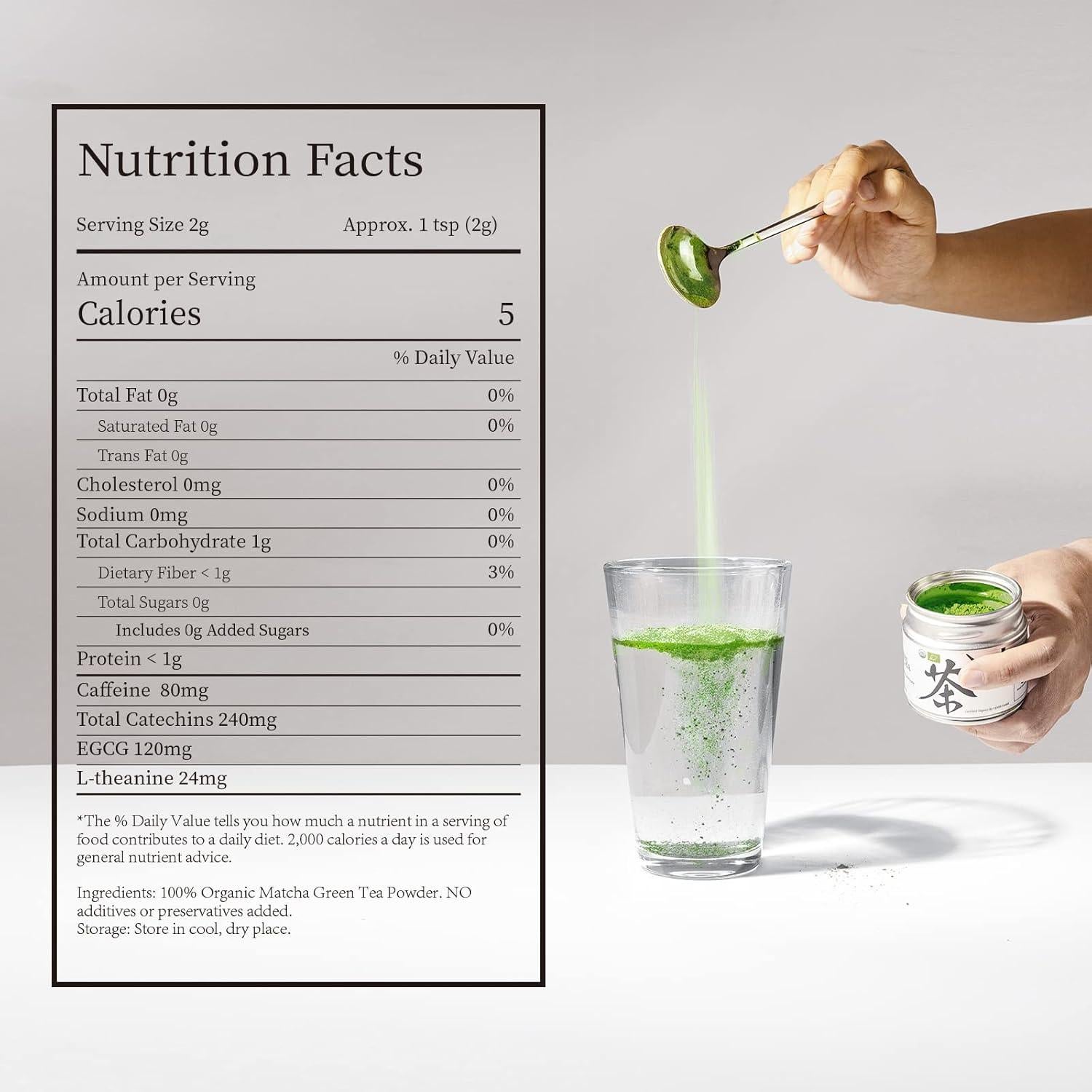 Té Verde Matcha Chaism Ceremonial Orgánico 30g Sin Gluten