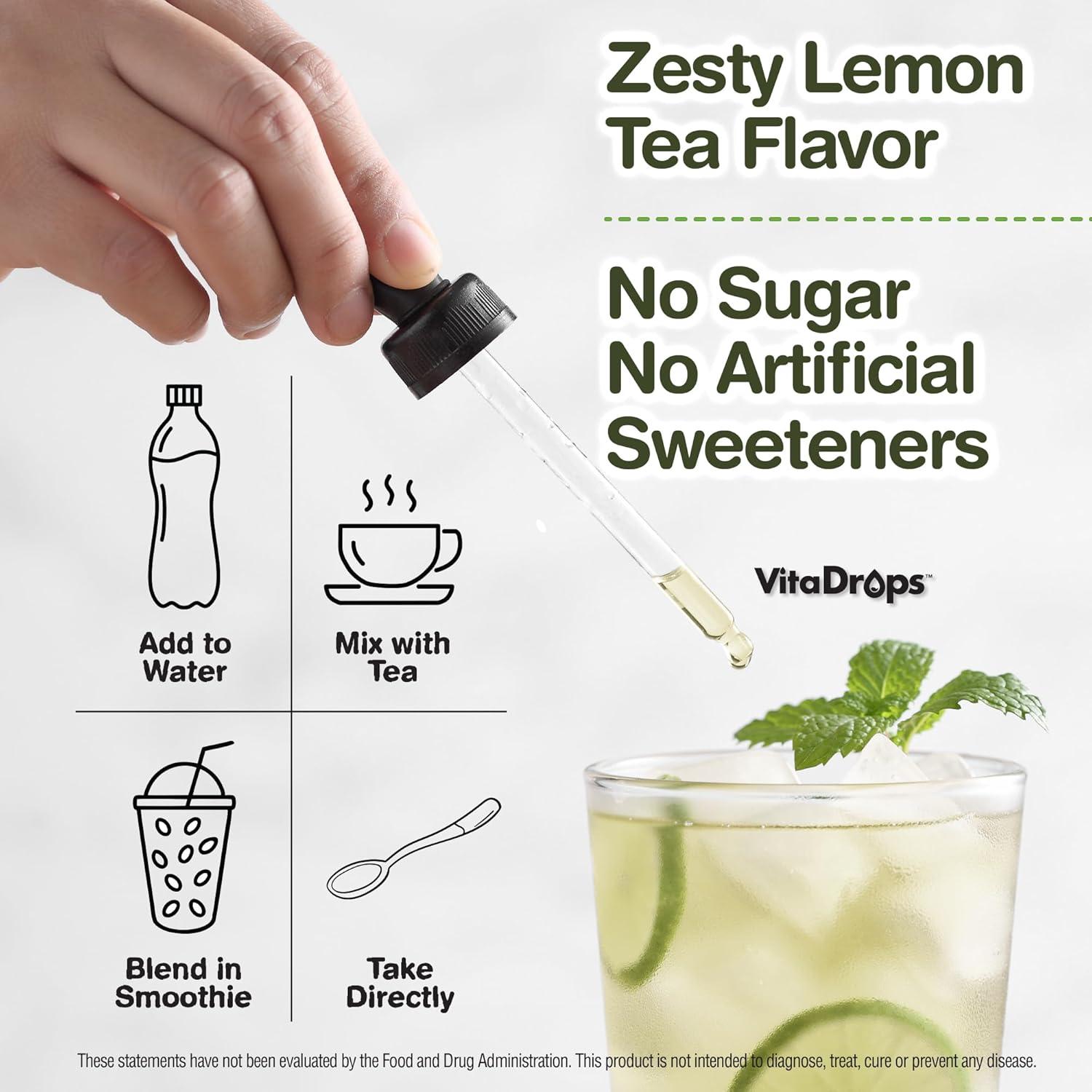 VitaDrops Extracto de Té Verde Matcha 118ml - Energía Natural