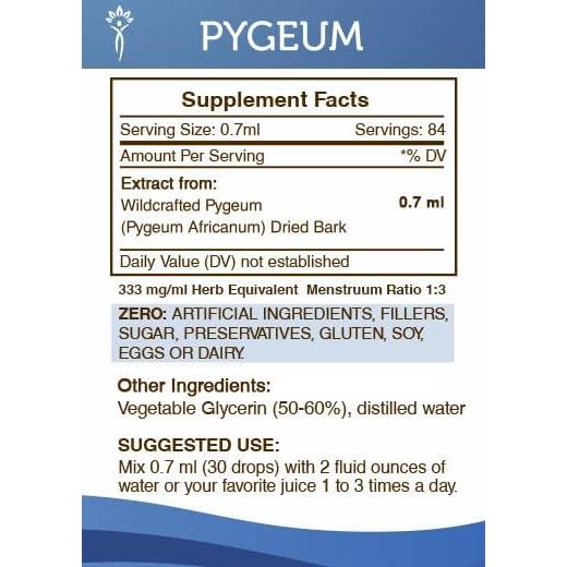 Extracto de Pygeum Sin Alcohol 59.15 ML Secretos de la Tribu