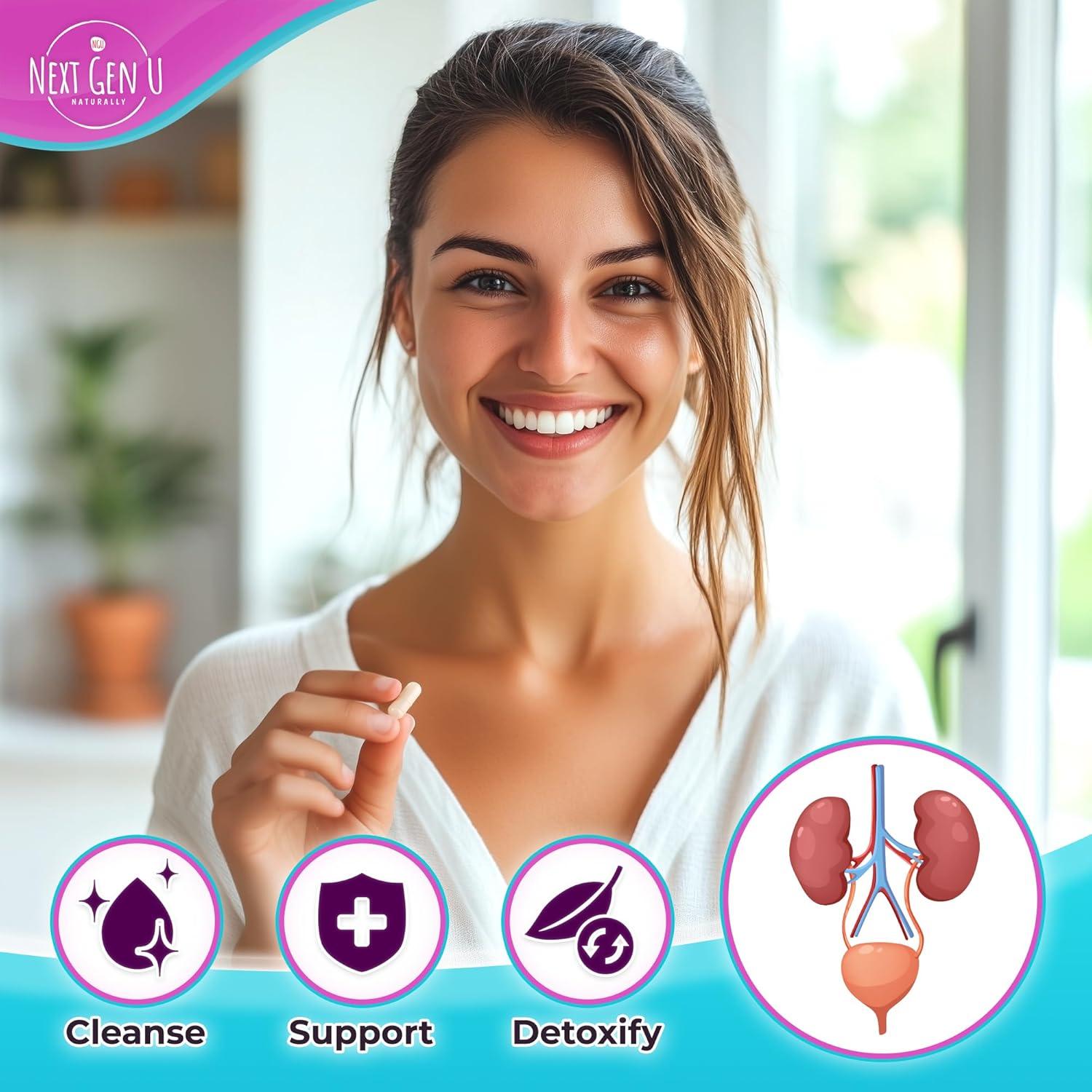 D-Mannose 1000 mg NextGenU - 120 Tabletas Veganas para Salud Urinaria