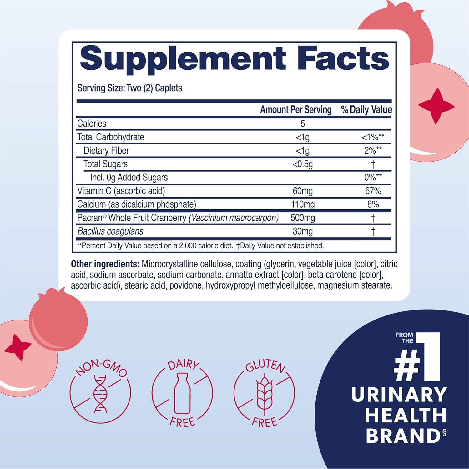 Píldoras de Arándano AZO 50 Cápsulas para Tracto Urinario