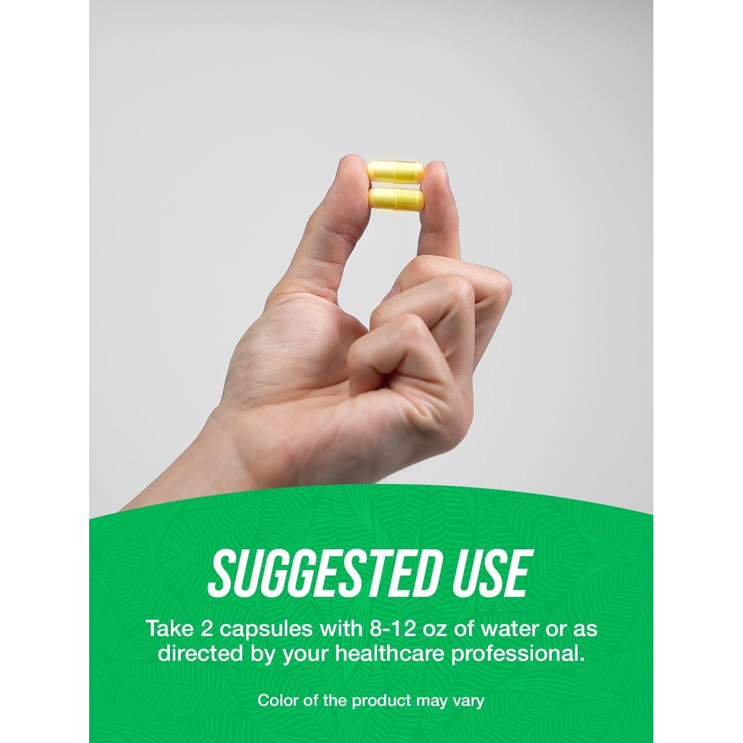 Cápsulas de Jalea Real BulkSupplements 1000mg 120 unidades