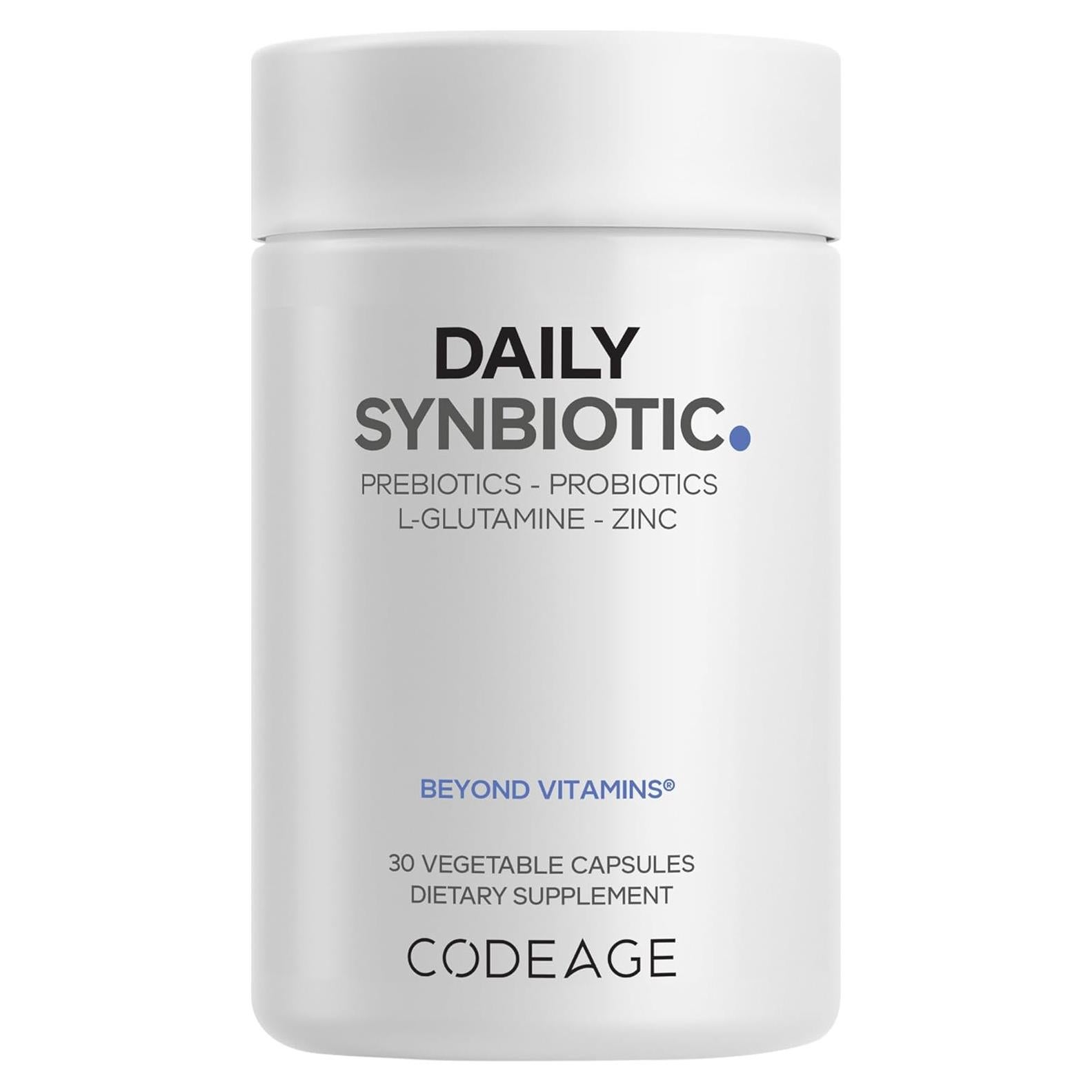 Suplemento Sinbiótico Diario Codeage - 30 Cápsulas Probioticas