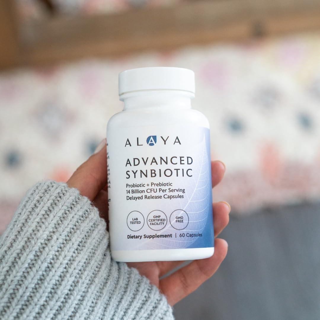 Suplemento Probiotico Alaya Naturals 60 Cápsulas 14 Mil Millones CFU