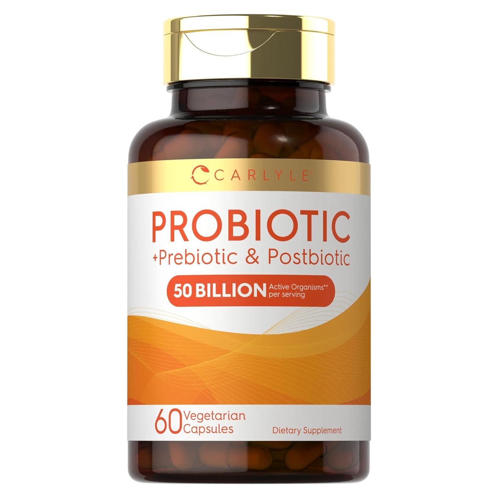 Cápsulas Probioticas Carlyle 50 Mil Millones CFU 60 Unidades