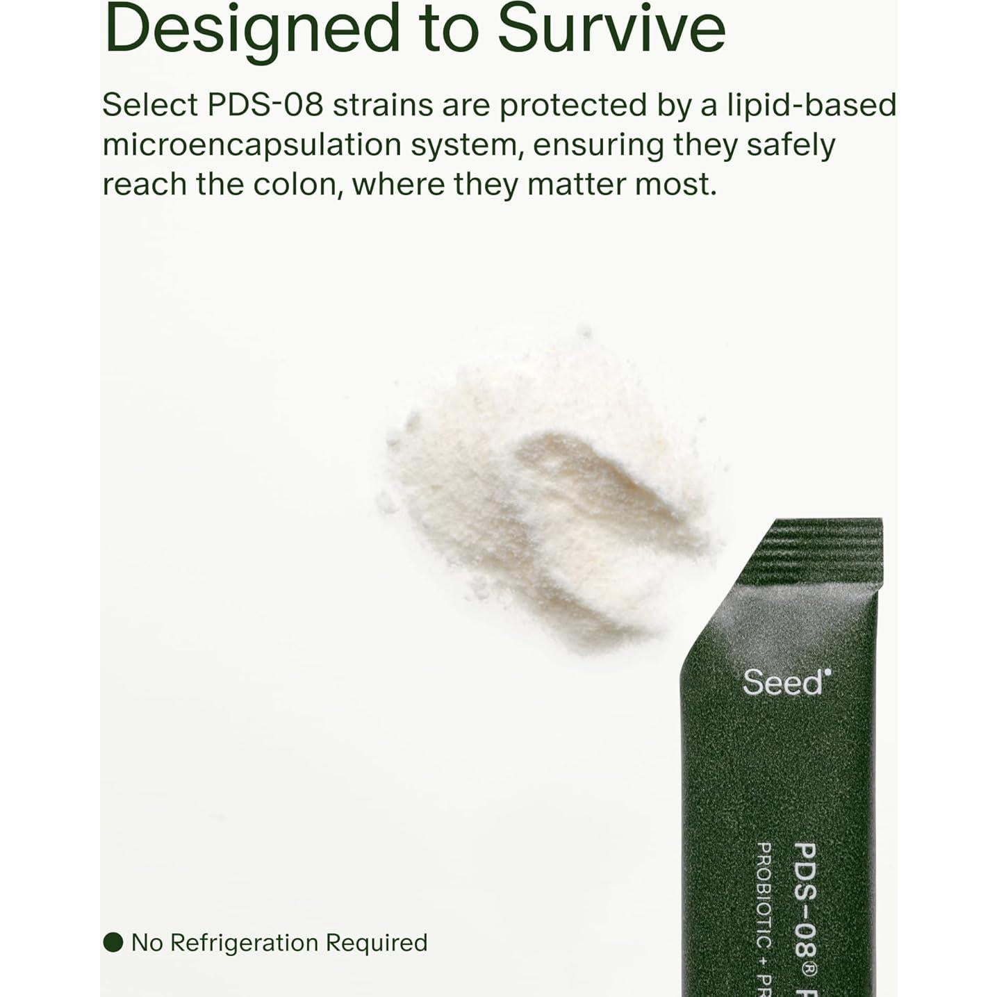 Seed PDS-08 Sinbiotico Diario Pediatrico 30 Sobres 3-17 Años