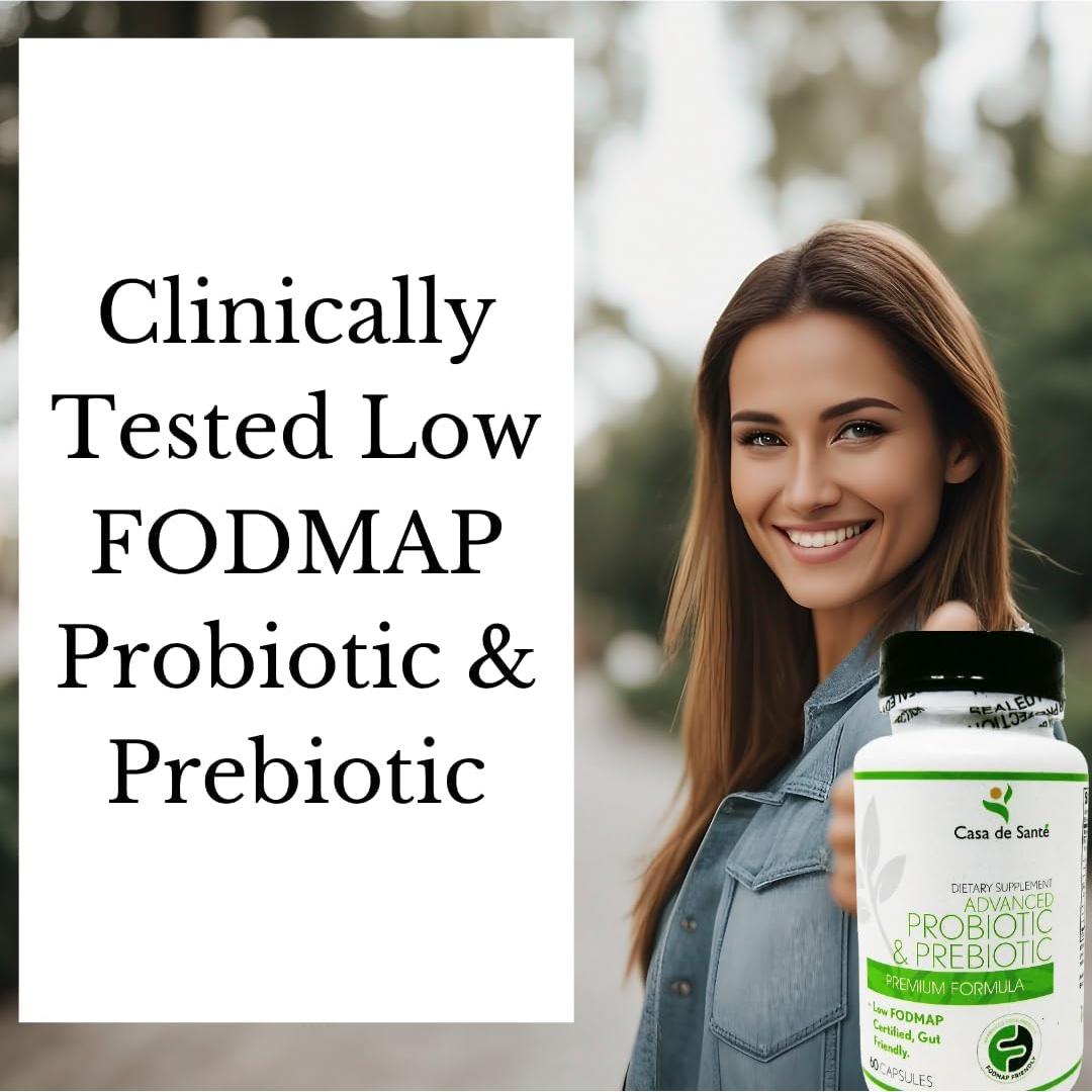 Suplemento Sinbiótico Low FODMAP Casa de Sante 60 Cápsulas
