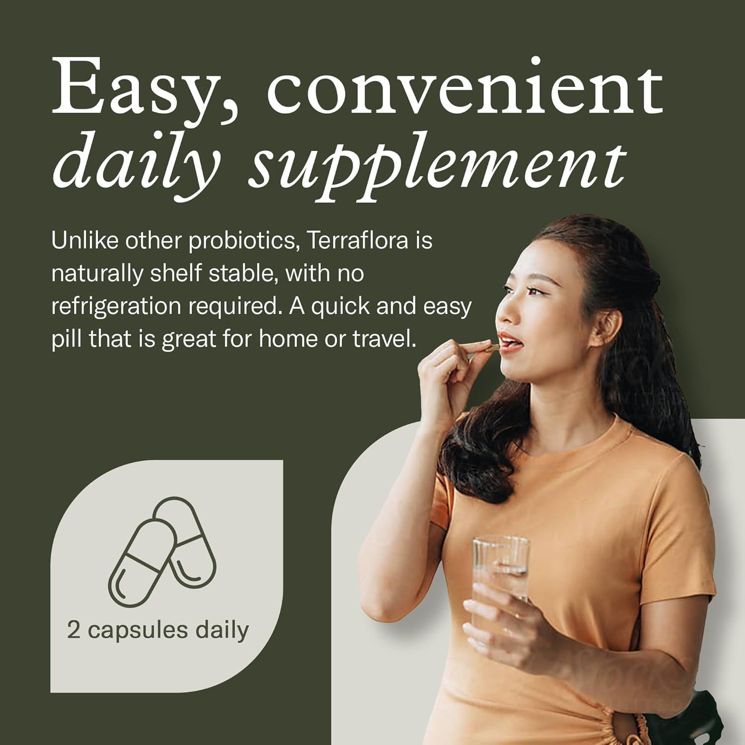 Terraflora Inmunidad Profunda - Probioticos y Prebioticos 60 Cápsulas