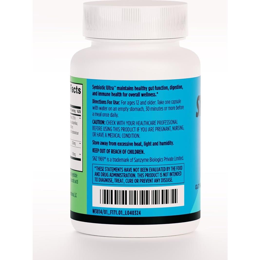 Suplemento Digestivo AdvoCare Synbiotic Ultra - 30 Cápsulas