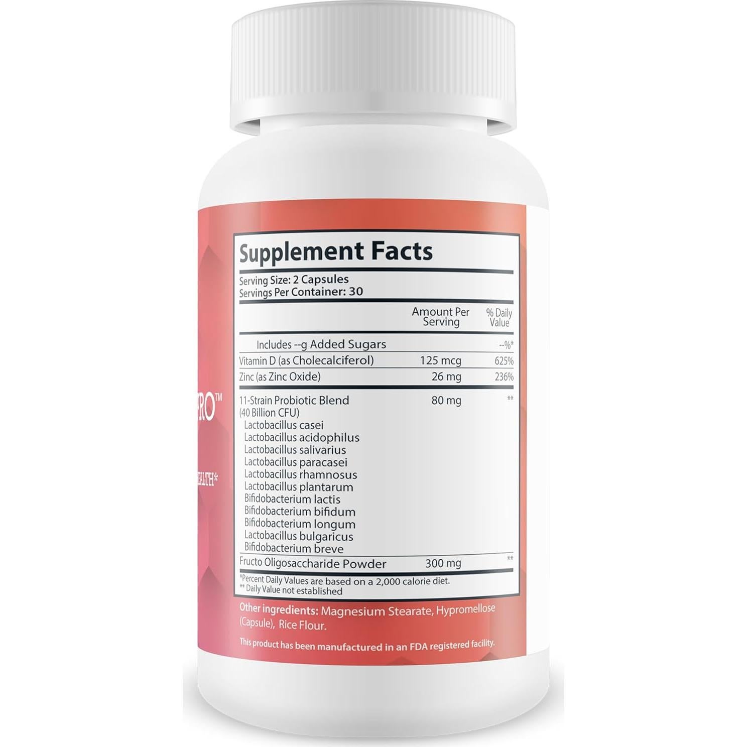 Synbiotic Pro - Probioticos y Prebioticos 40 mil millones CFU