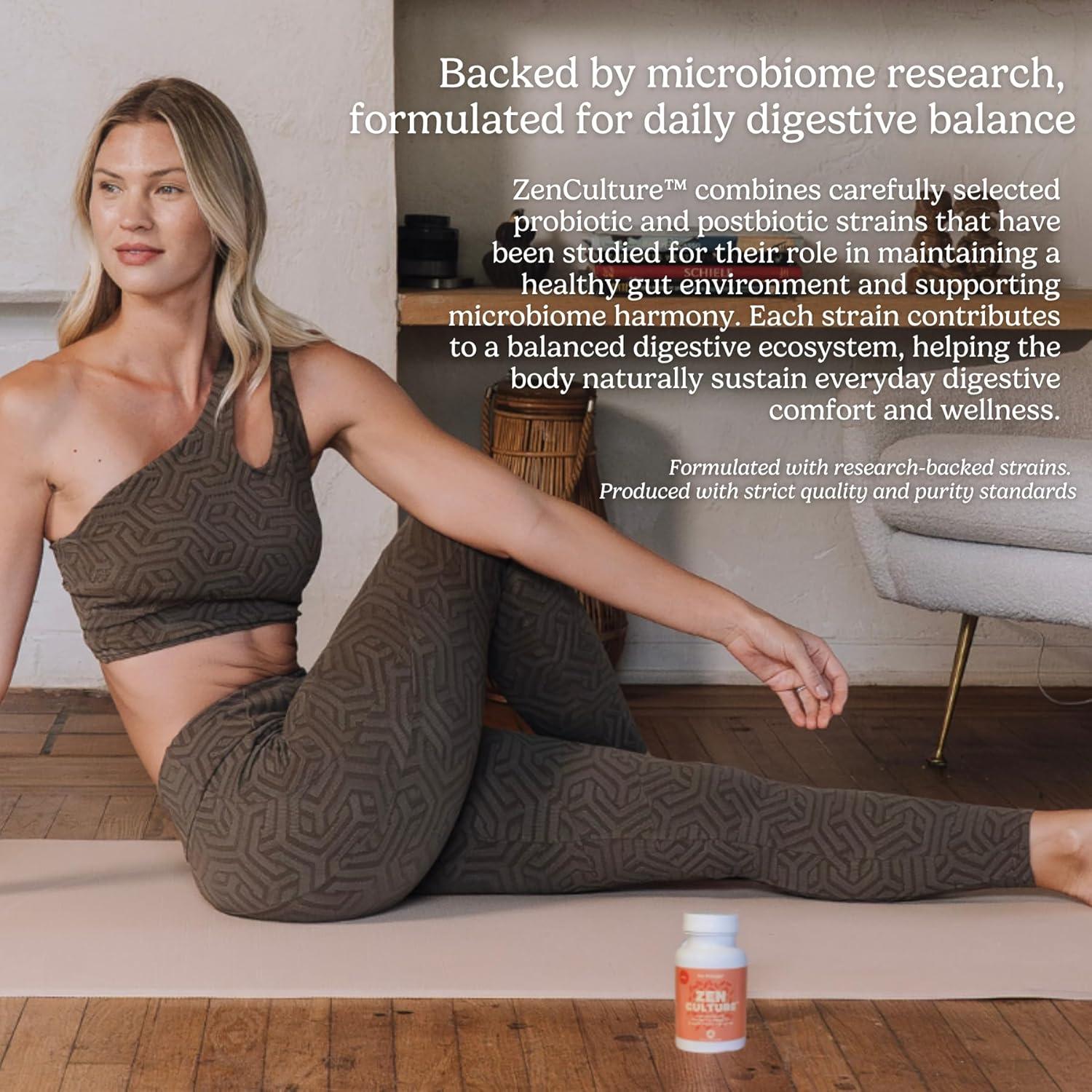 Suplemento Sinbiótico Zen Principle 60 Cápsulas Probioticos