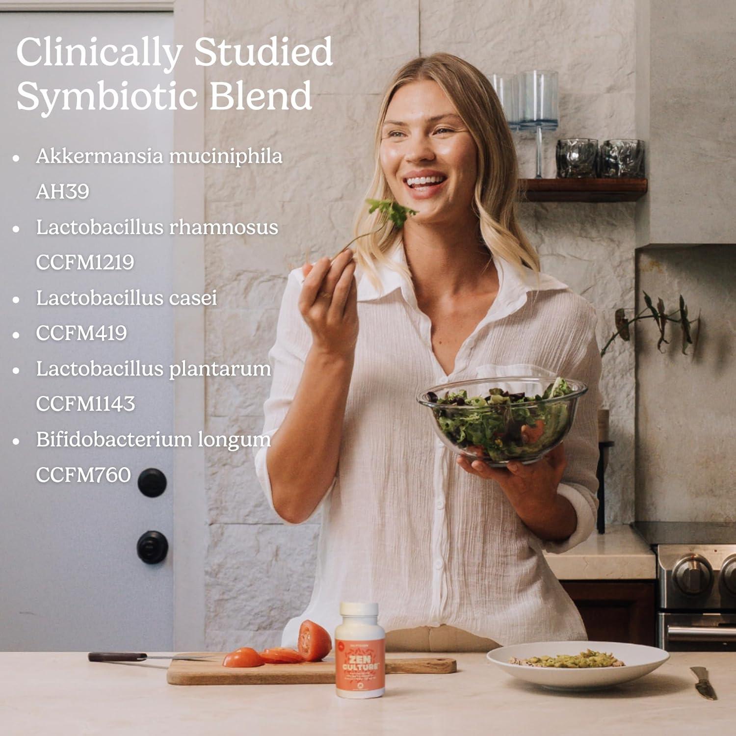 Suplemento Sinbiótico Zen Principle 60 Cápsulas Probioticos