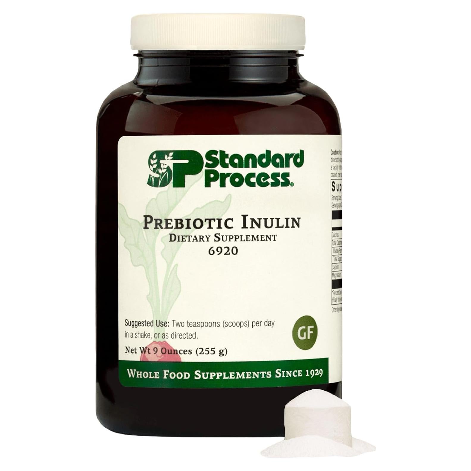 Suplemento de Inulina Prebiótica Standard Process 255g - Salud Digestiva y Ósea