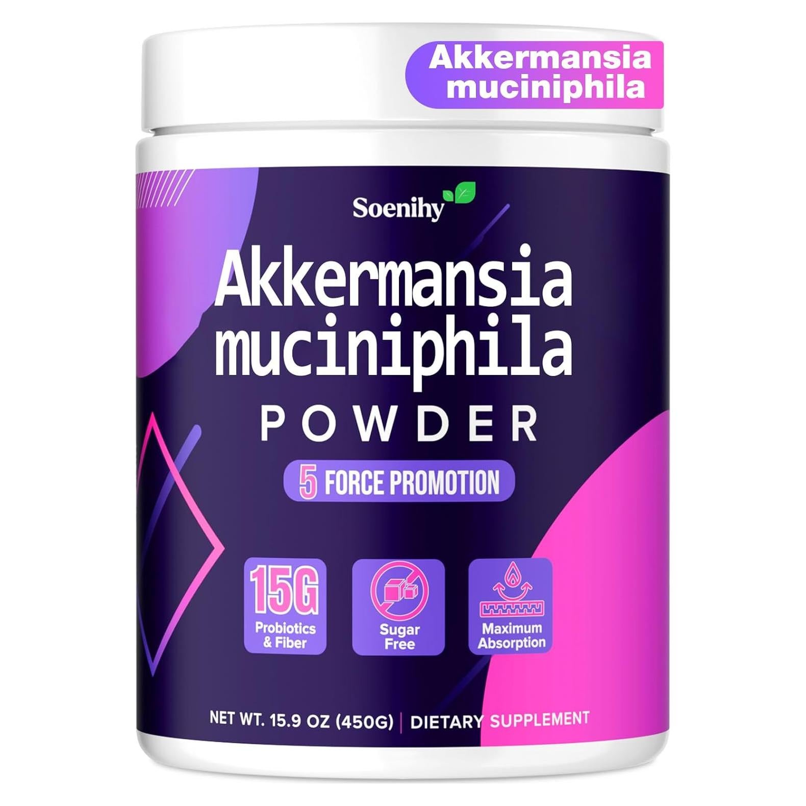 Suplemento de Akkermansia Soenihy 450g | Probioticos y Fibra