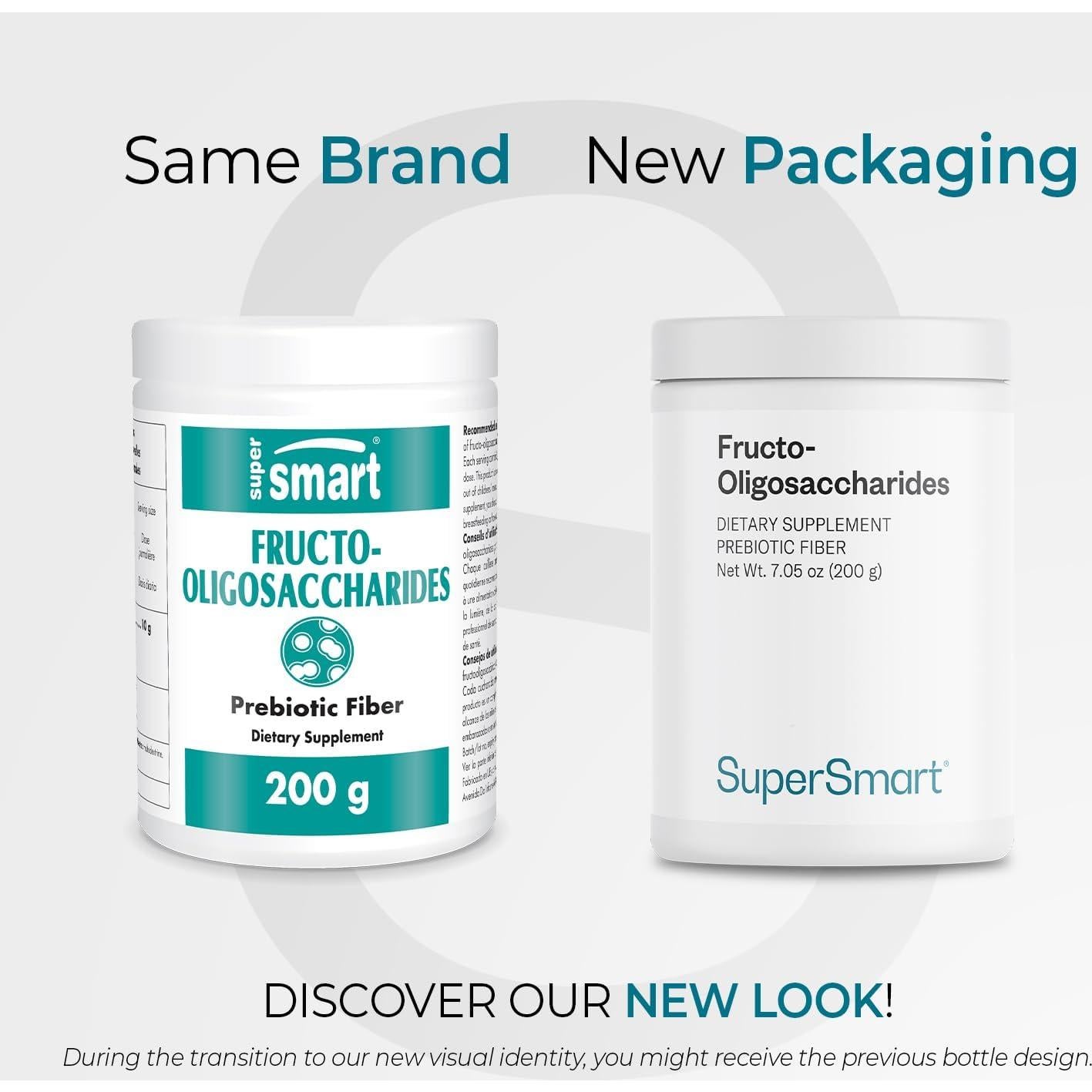 Polvo Prebiótico FOS Supersmart 200 g - Salud Digestiva