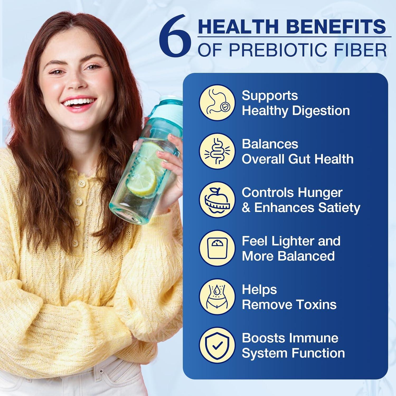 Suplemento de Fibra Prebiótica NutriGut 340g - Sin Sabor, Vegano