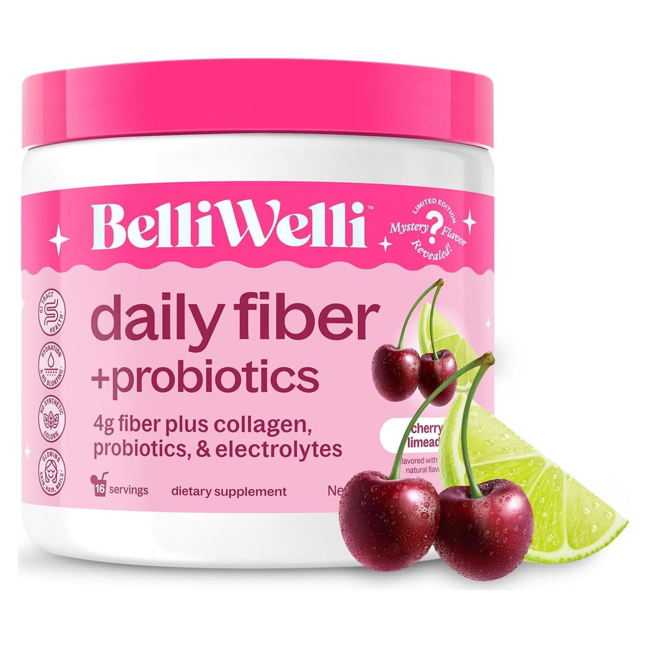 Suplemento de Fibra Belli Welli 248g - Acacia Orgánica y Colágeno