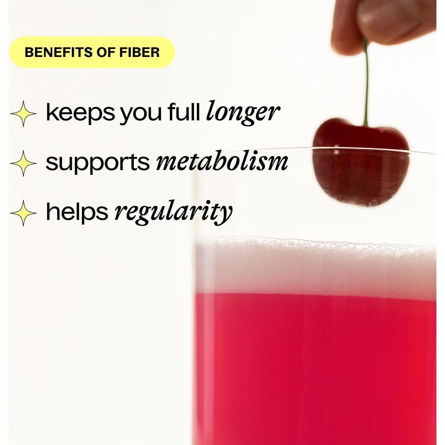 Suplemento de Fibra Belli Welli 248g - Acacia Orgánica y Colágeno