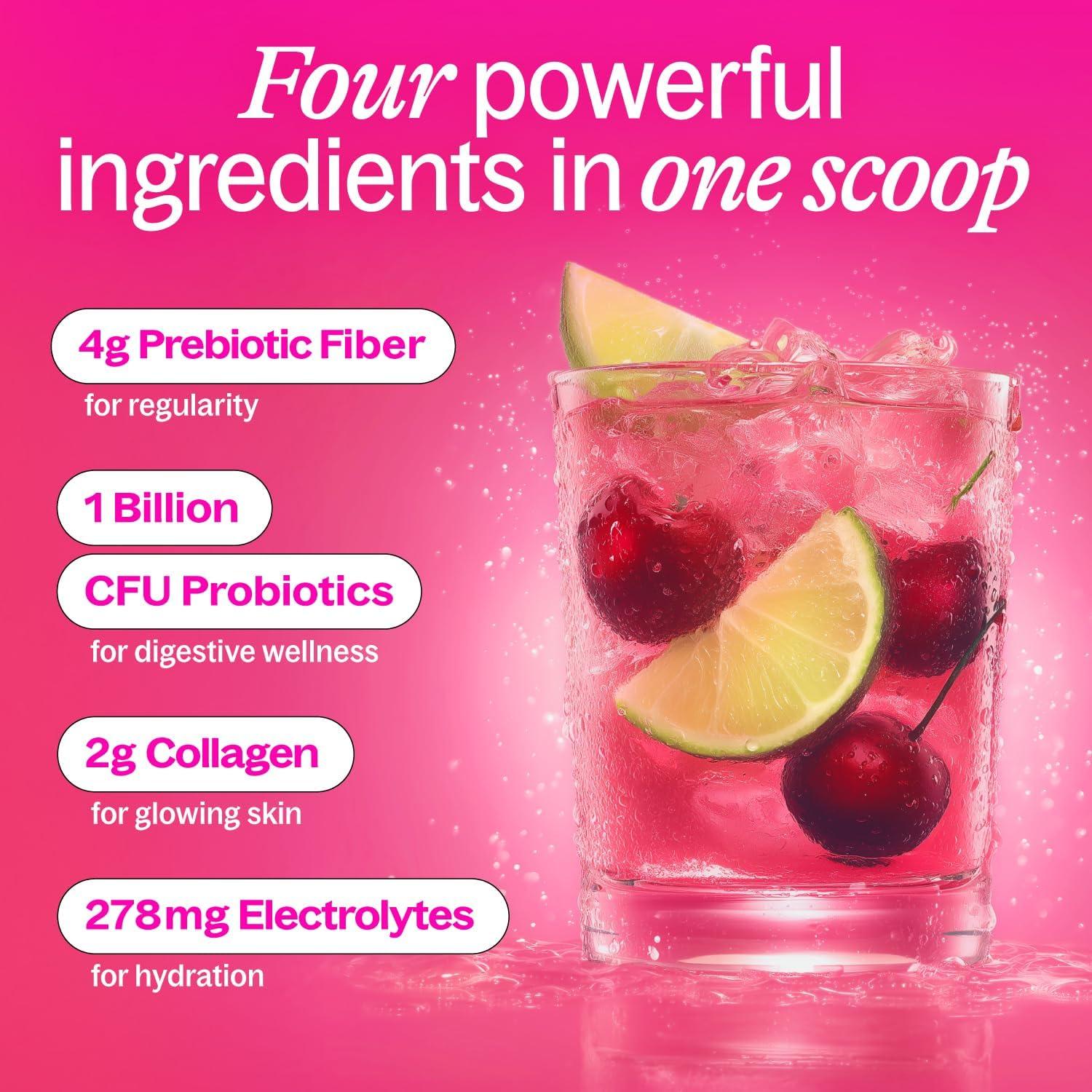 Suplemento de Fibra Belli Welli 248g - Acacia Orgánica y Colágeno