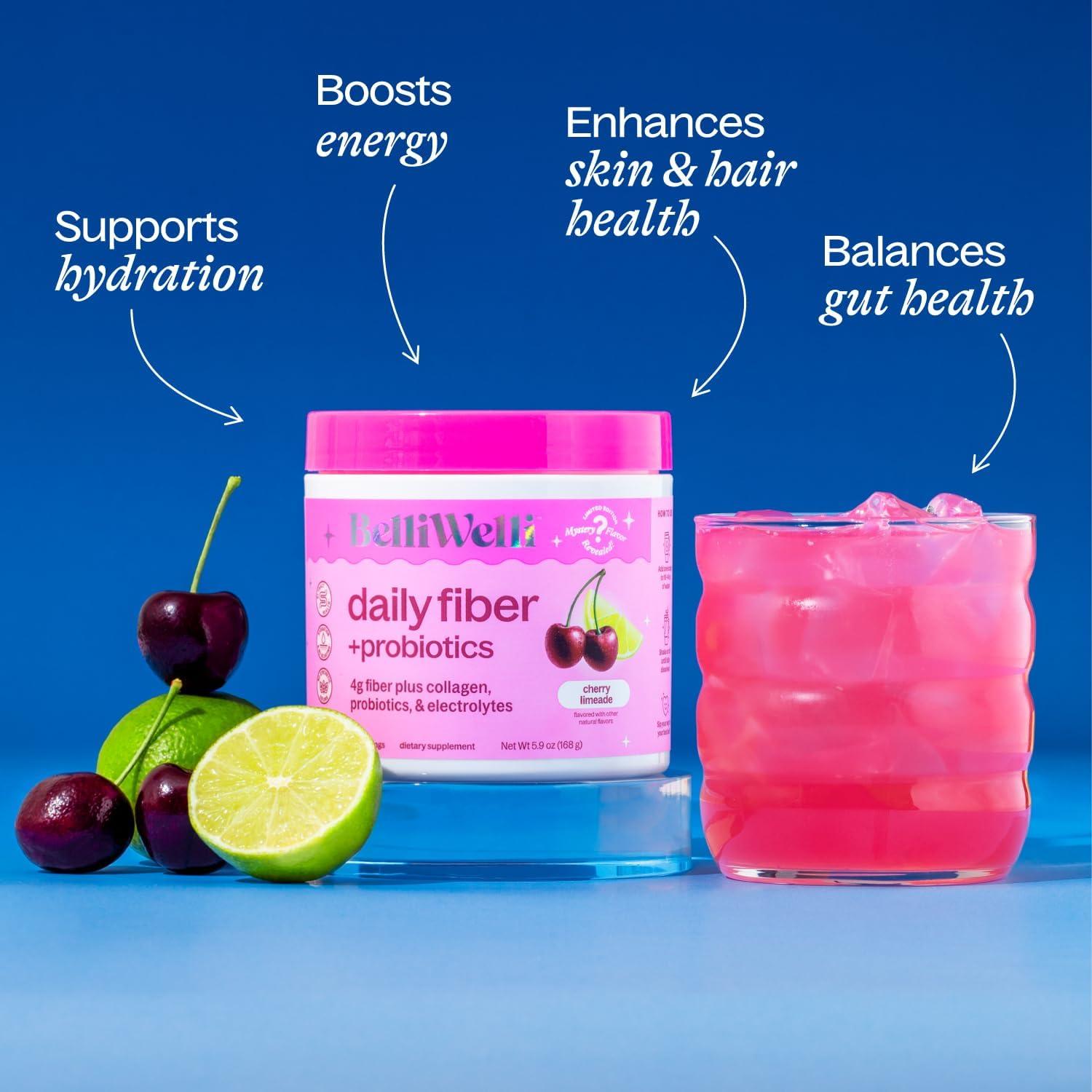 Suplemento de Fibra Belli Welli 248g - Acacia Orgánica y Colágeno